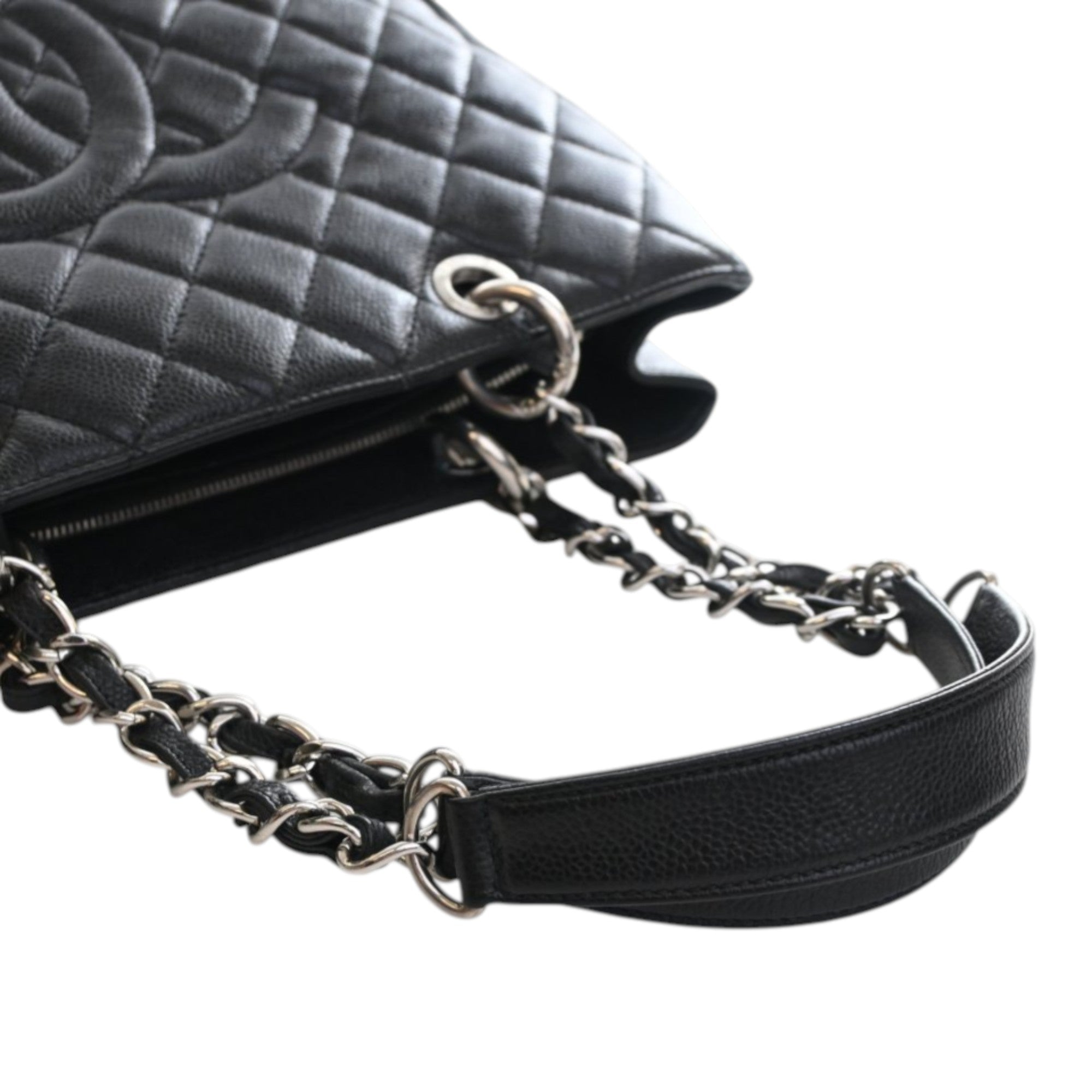 Chanel Caviar Grand Shopping Tote - image 14
