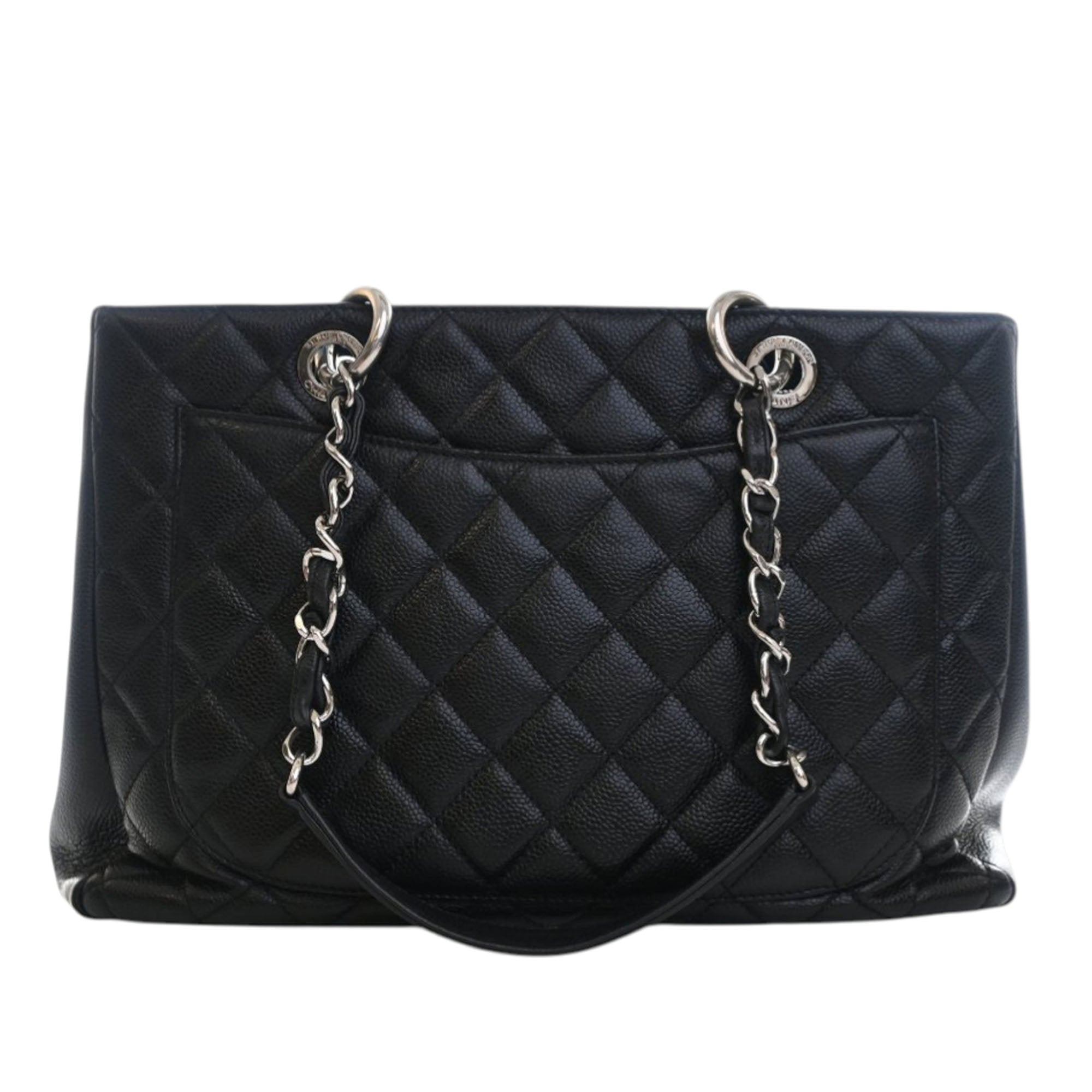 Chanel Caviar Grand Shopping Tote - image 4