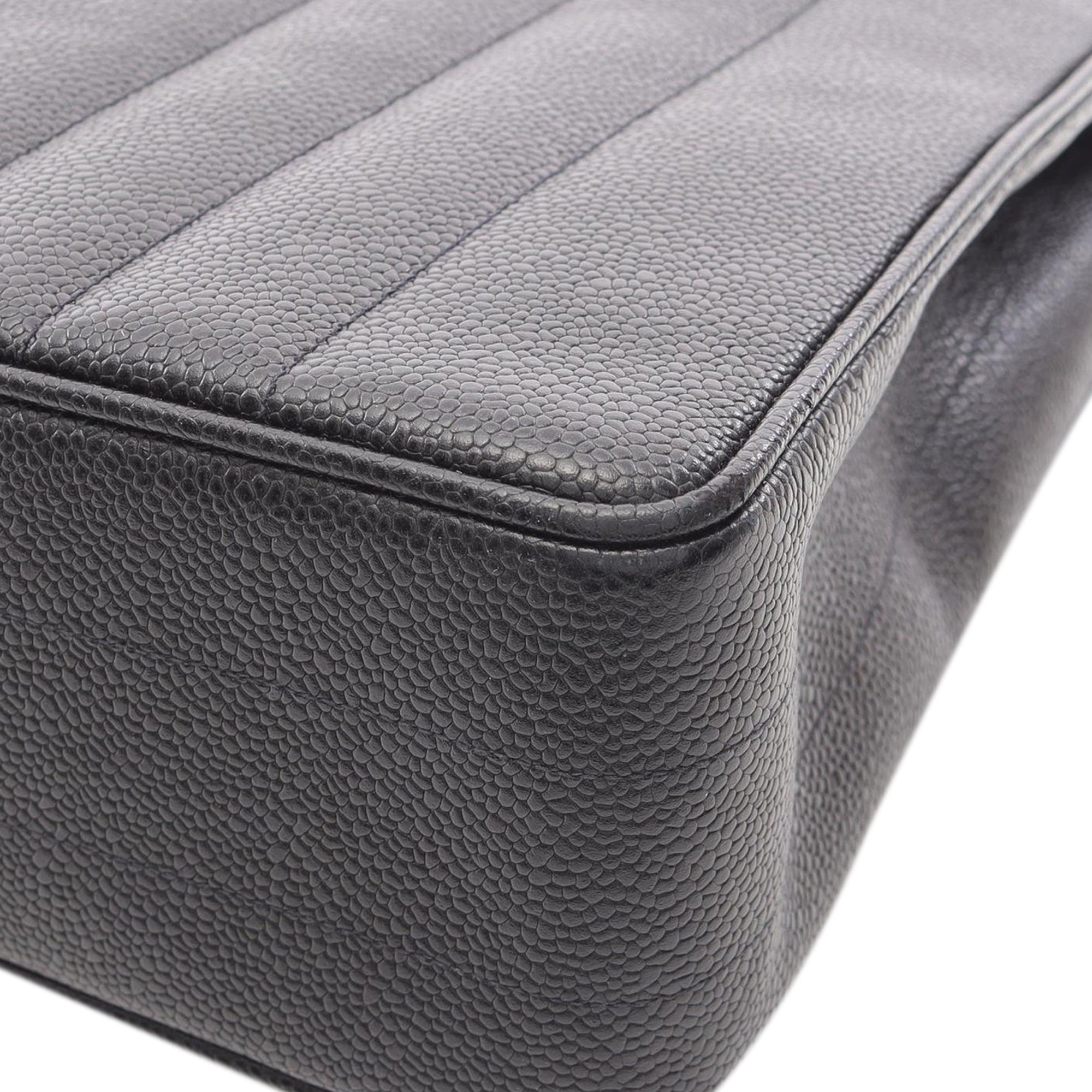 Chanel Caviar Mademoiselle Kelly Top Handle Bag - image 9