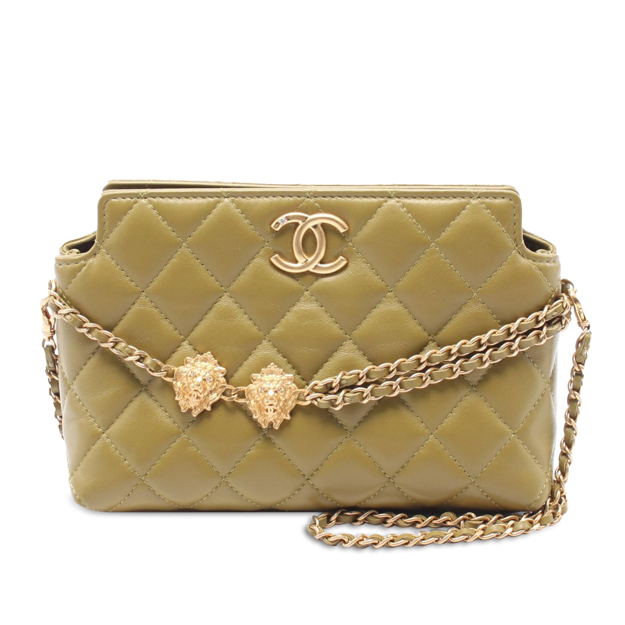 Chanel Quilted Lambskin Leo Shoulder Bag - image 1