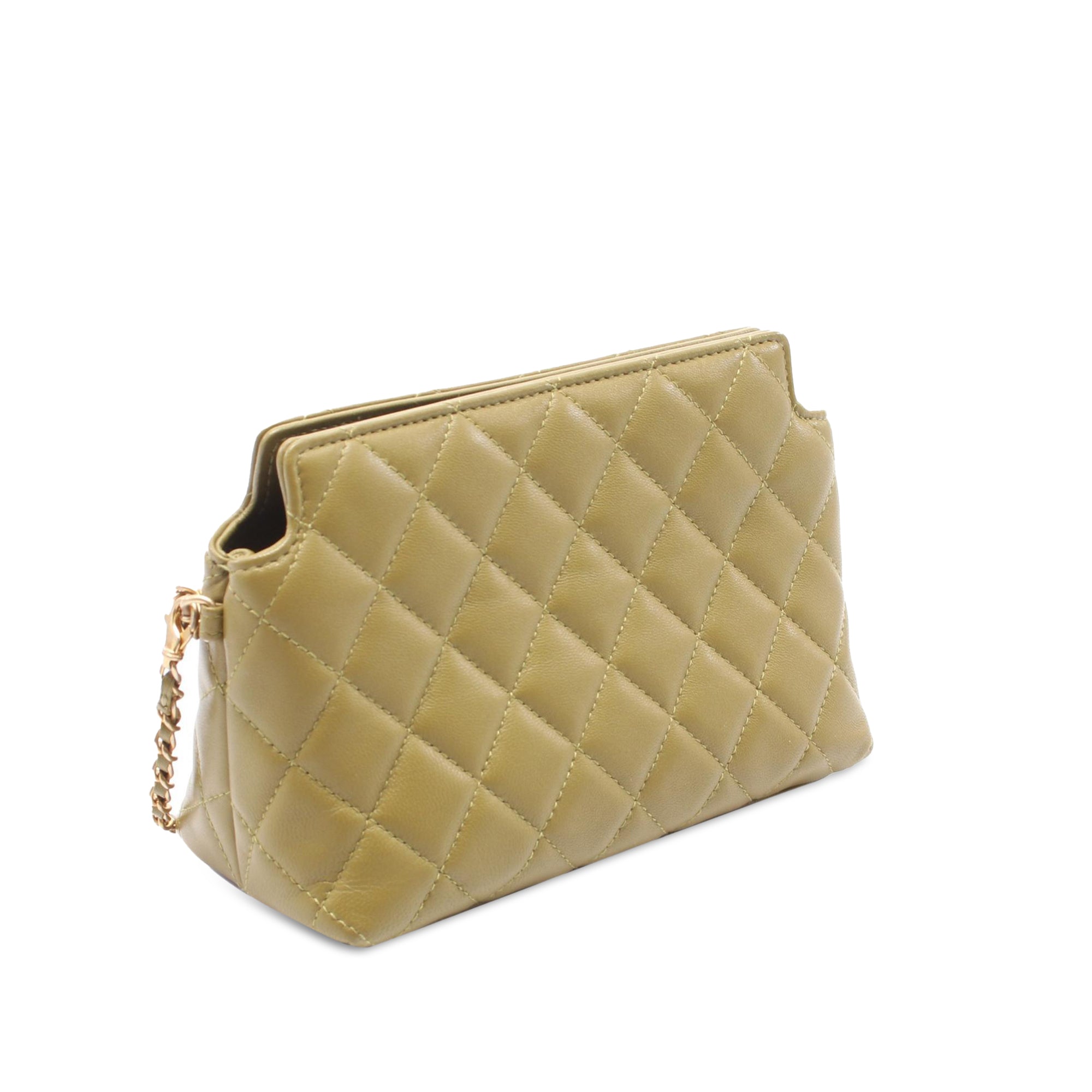 Chanel Quilted Lambskin Leo Shoulder Bag - image 2