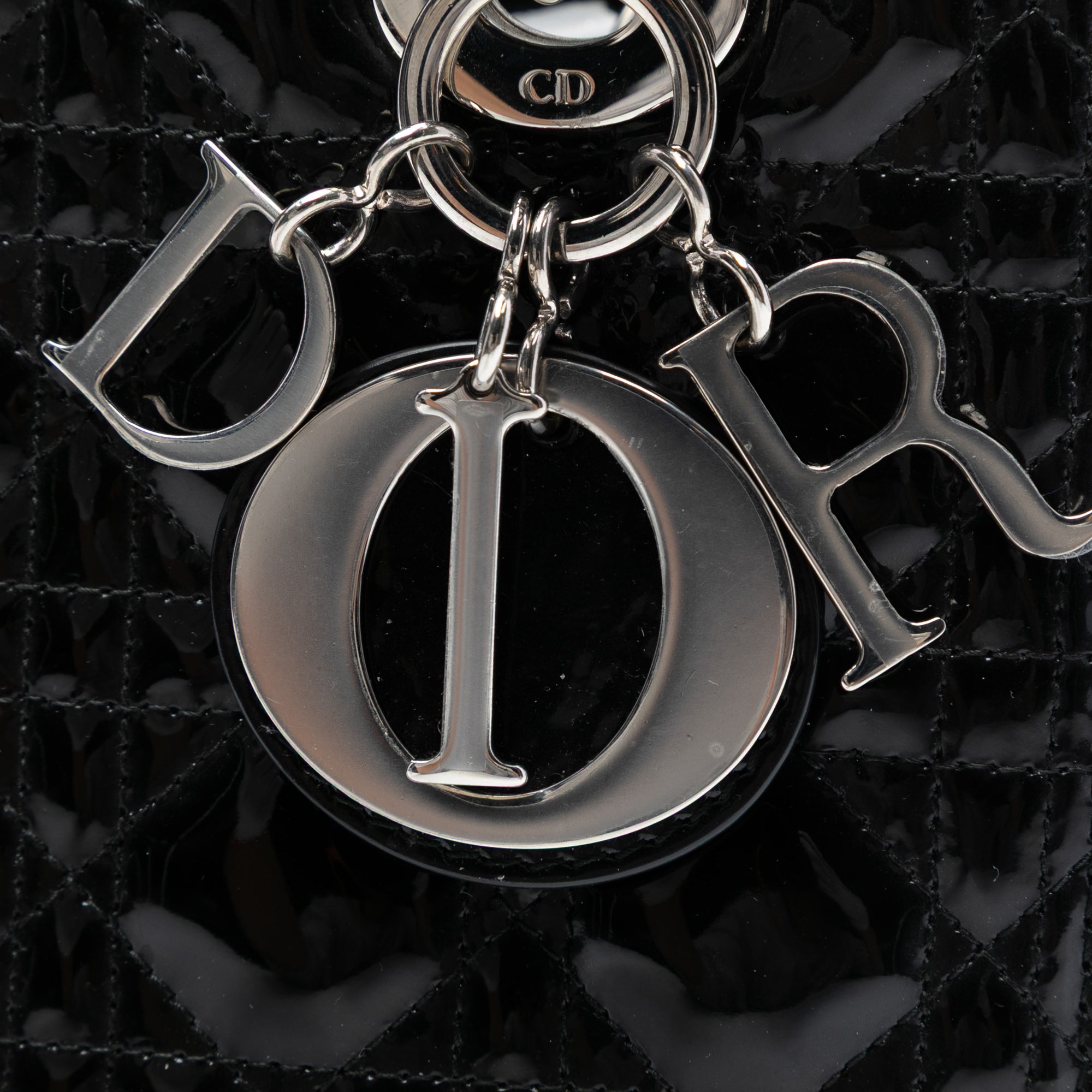Dior Medium Patent Cannage Lady Dior - image 6