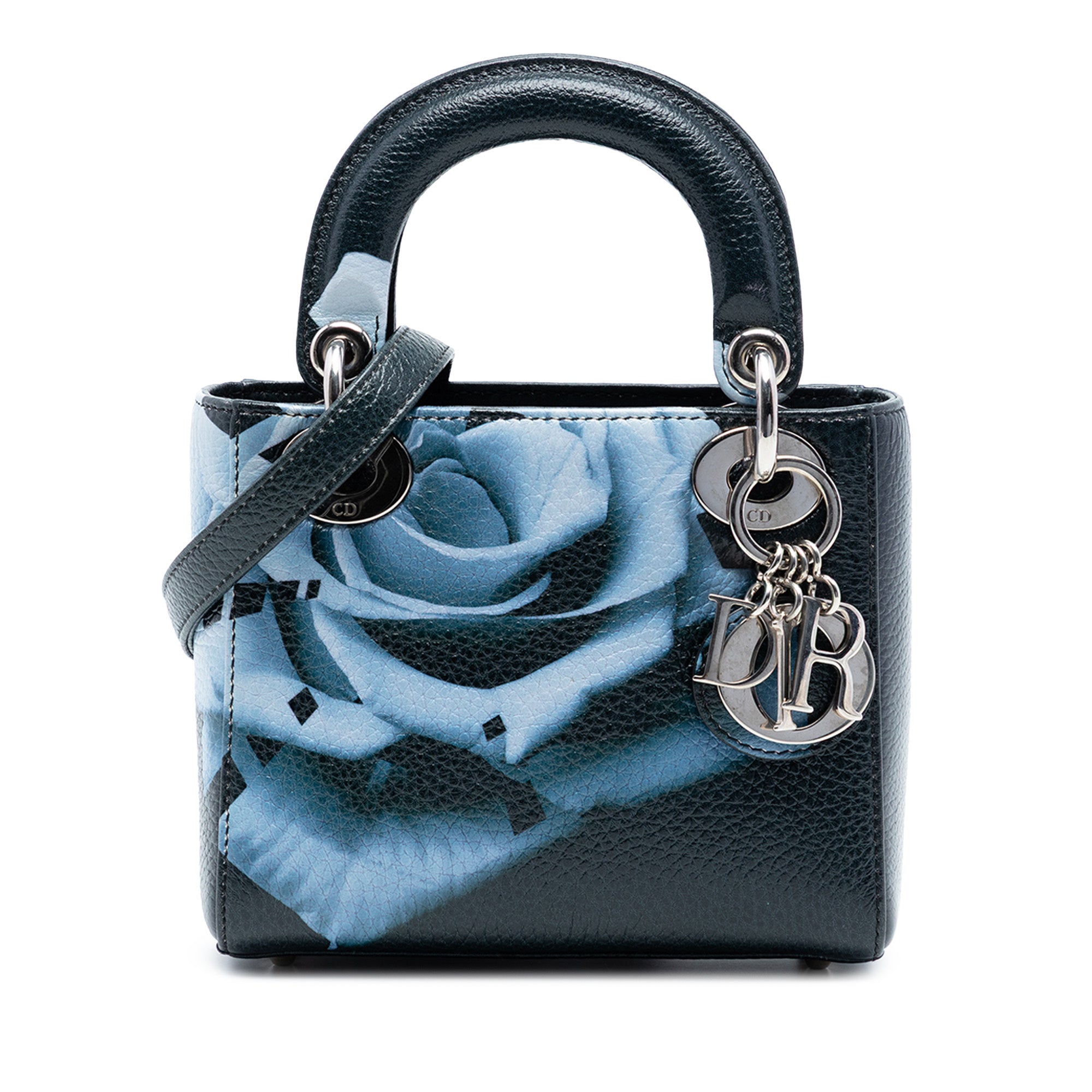 Dior Mini Deerskin Floral Print Lady Dior - image 1