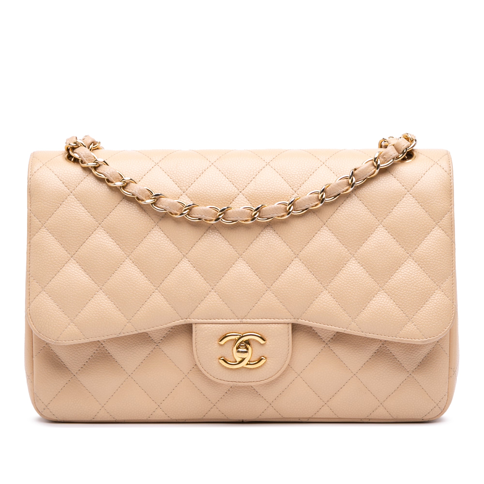Chanel Jumbo Classic Caviar Double Flap - image 1