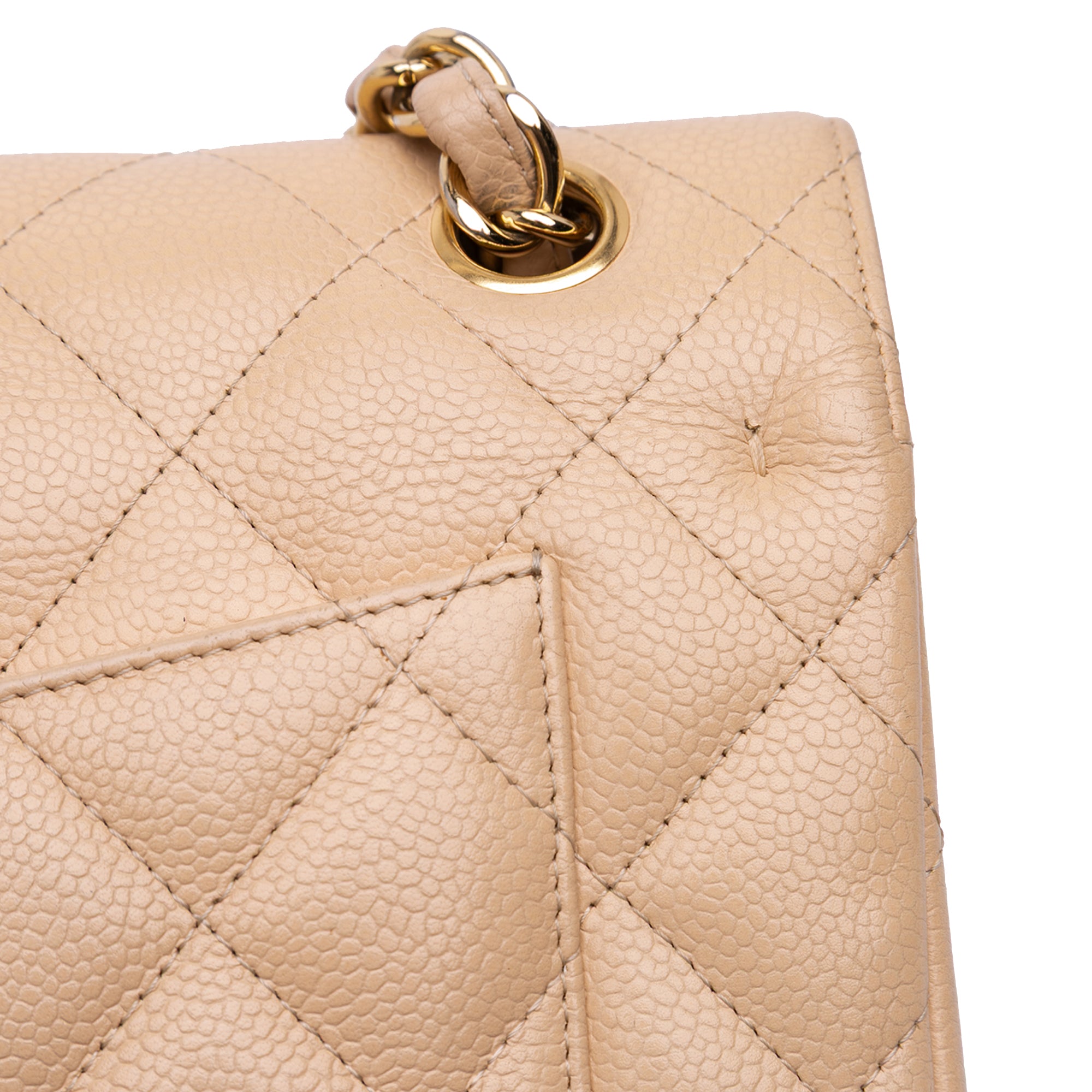 Chanel Jumbo Classic Caviar Double Flap - image 11