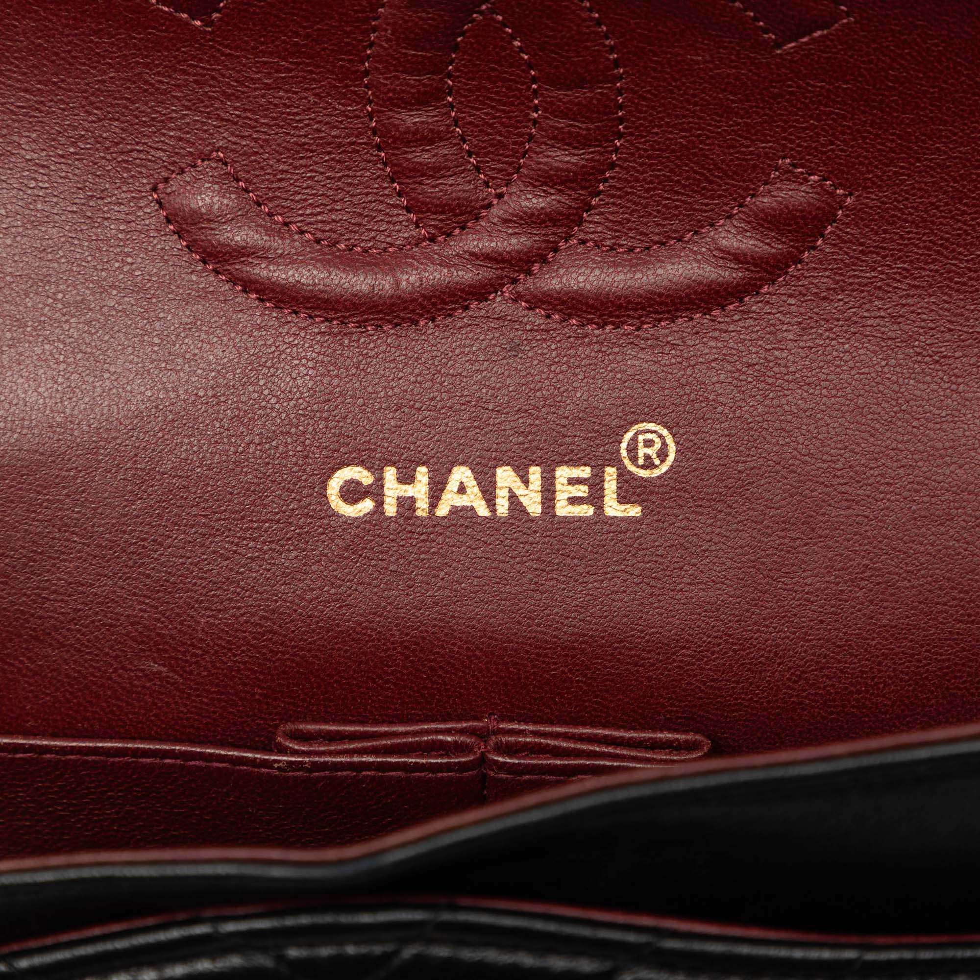 Chanel Medium Classic Chevron Lambskin Double Flap - image 5