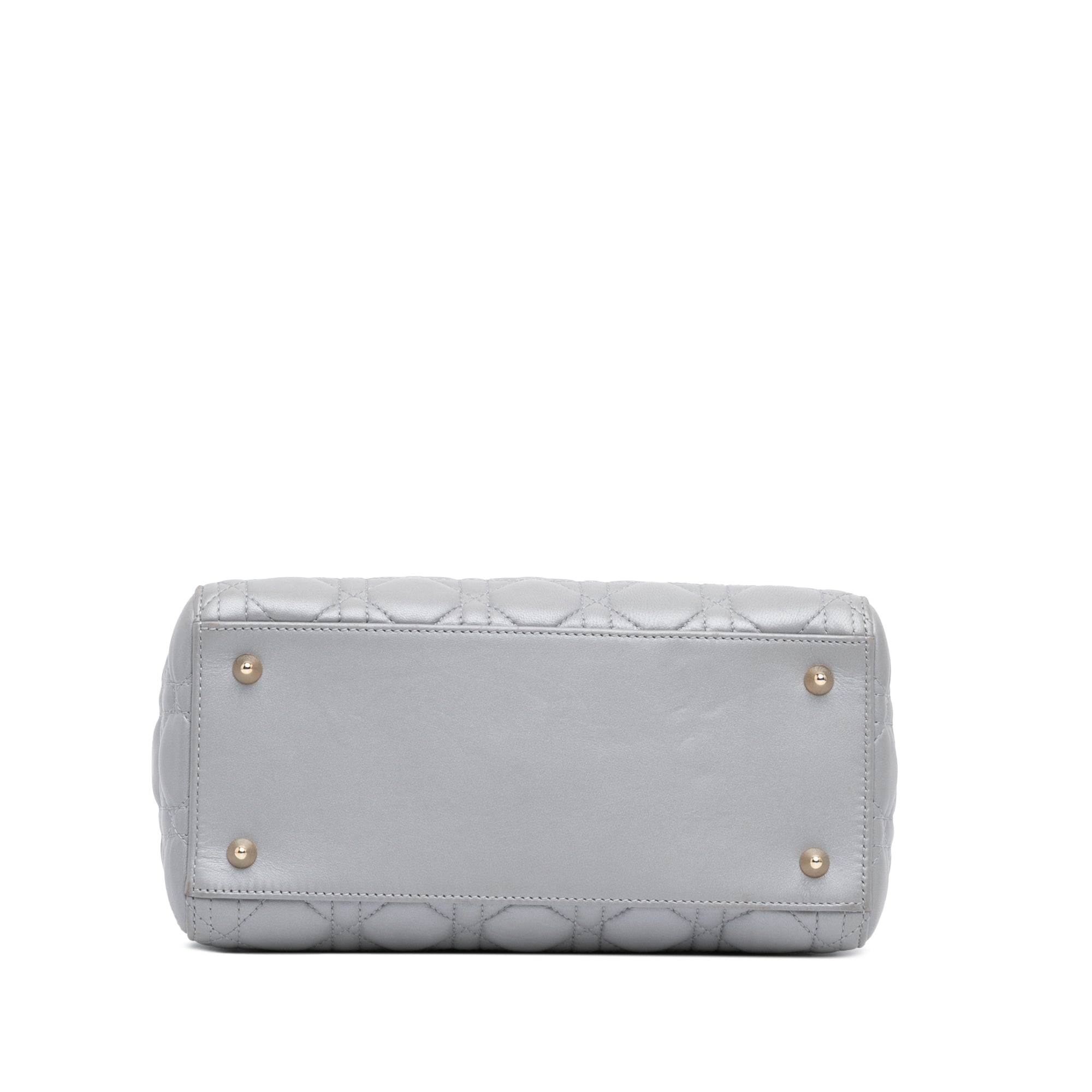 Dior Medium Lambskin Cannage Lady Dior - image 3