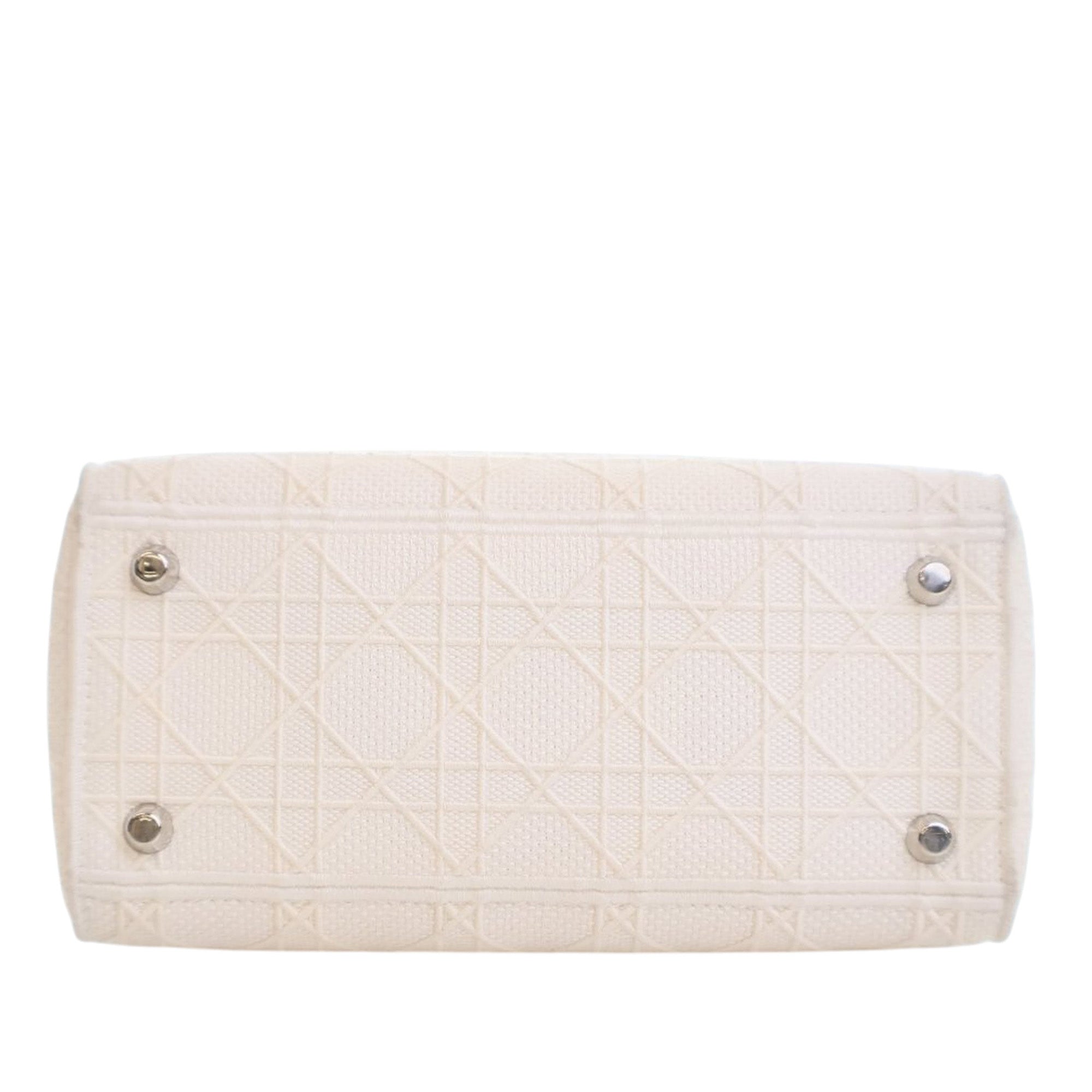 Dior Medium Embroidered Canvas Cannage Lady D Lite - image 3