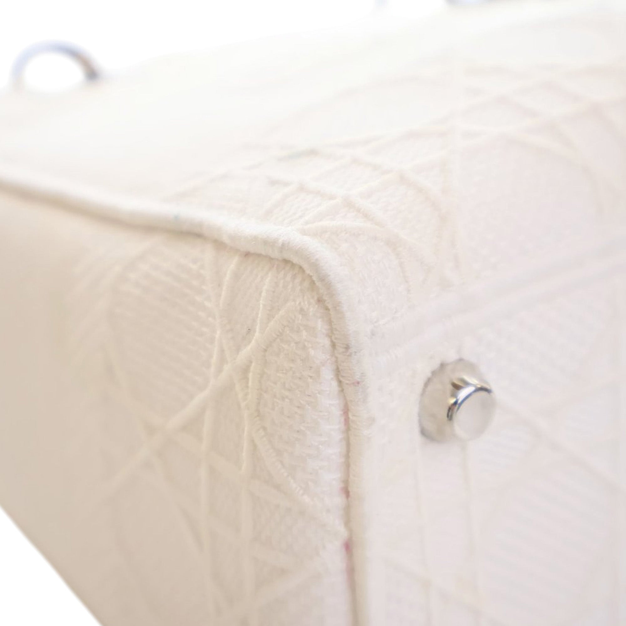 Dior Medium Embroidered Canvas Cannage Lady D Lite - image 5