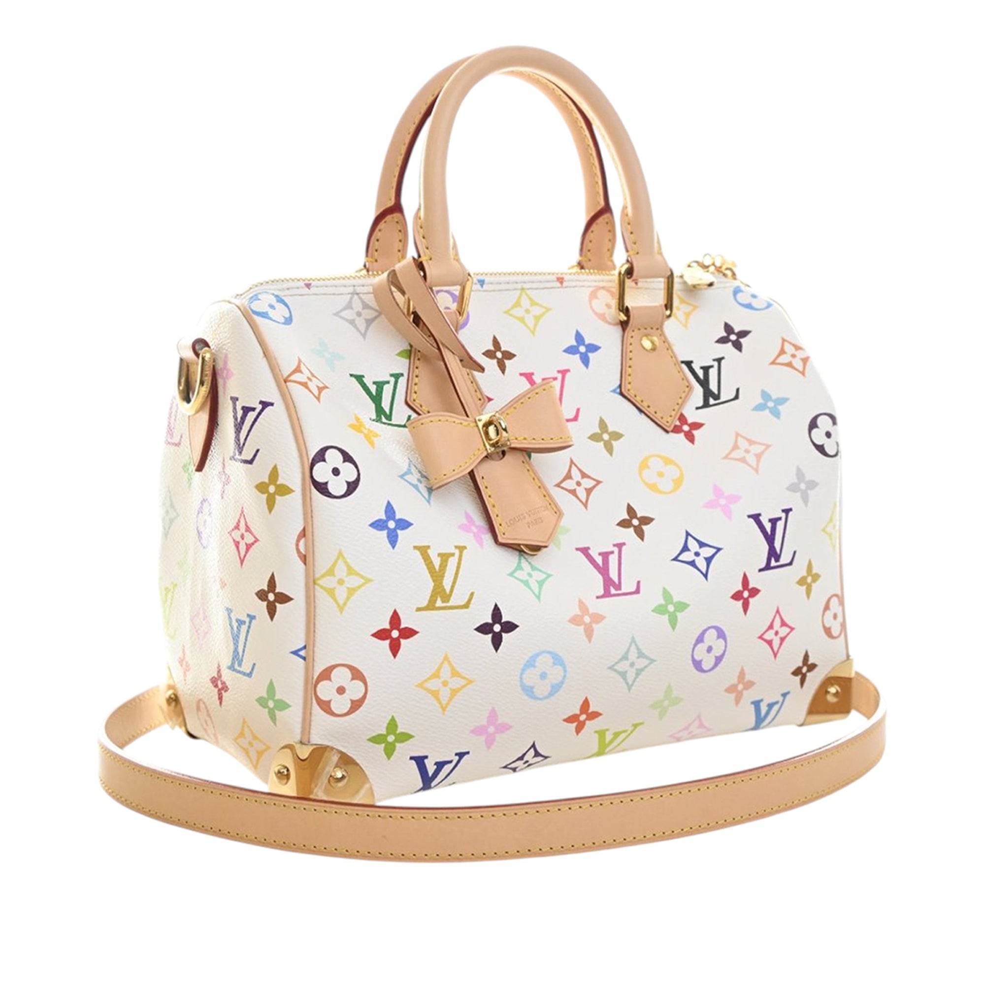 Louis Vuitton Takashi Murakami Monogram Multicolore Speedy Bandouliere 25 - image 2