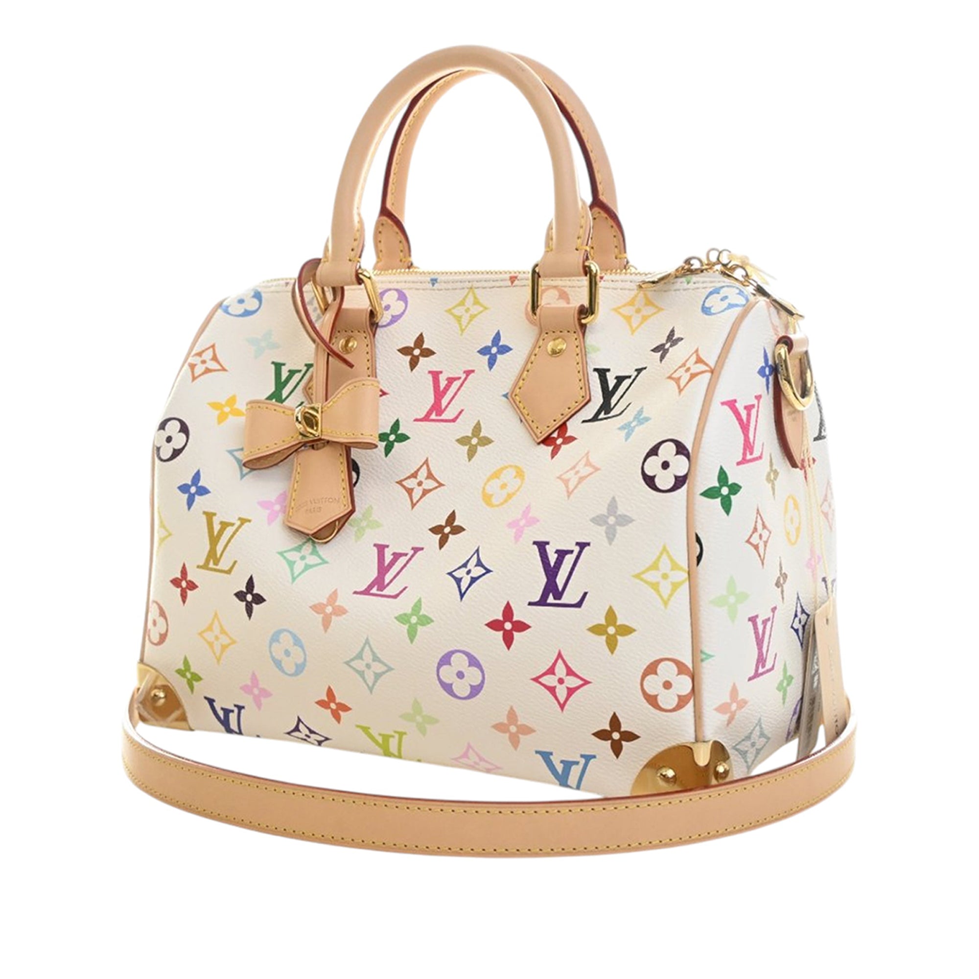 Louis Vuitton Takashi Murakami Monogram Multicolore Speedy Bandouliere 25 - image 3