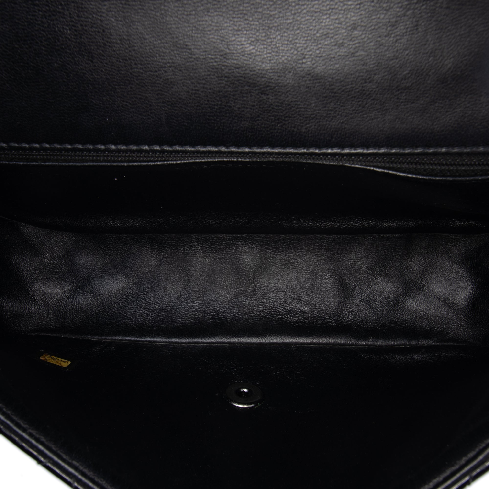 Chanel Medium Quilted Patent and Lambskin Trimmed Classic Twist Flap - image 4