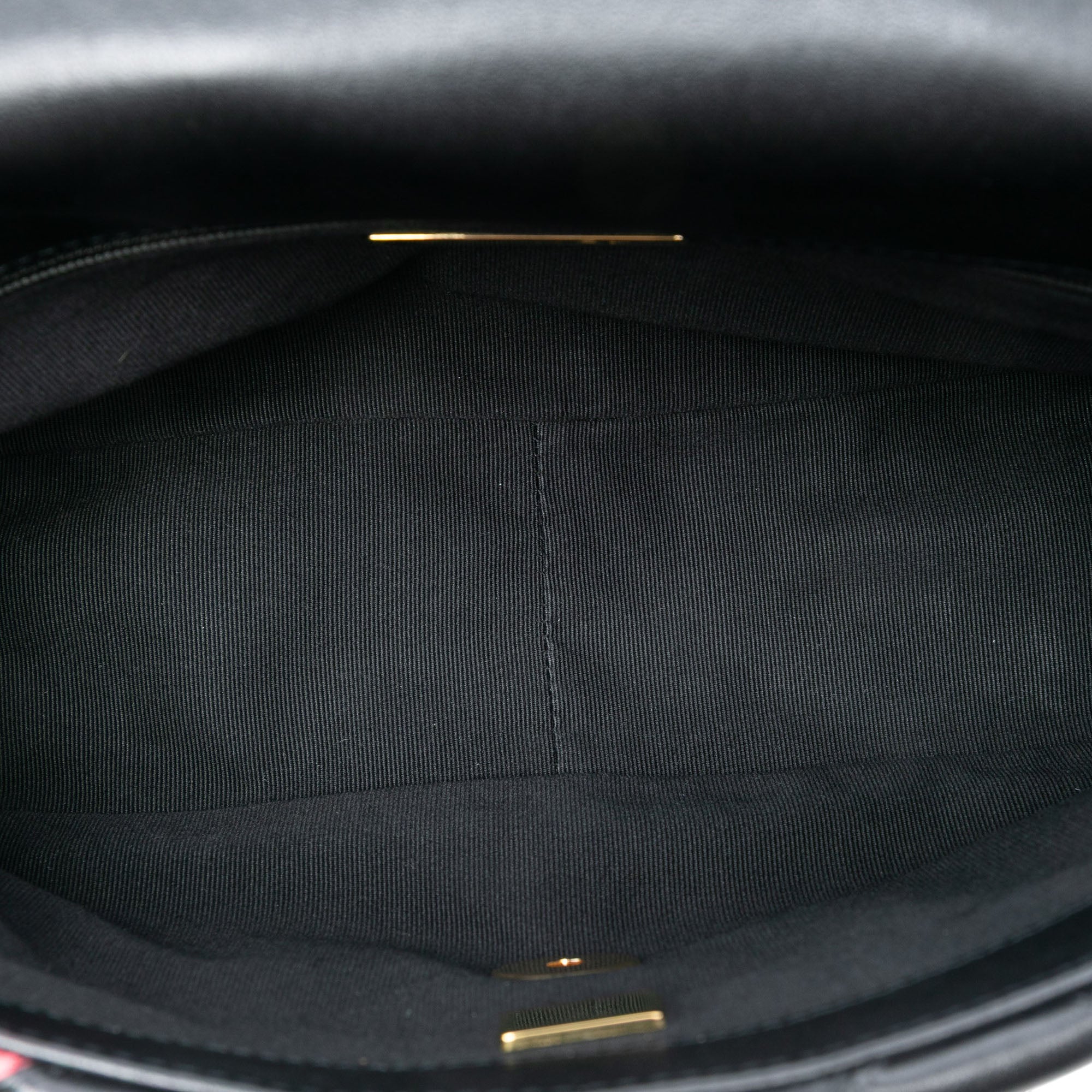 Chanel Medium Lambskin and Printed Silk Fixation 19 Flap - image 4