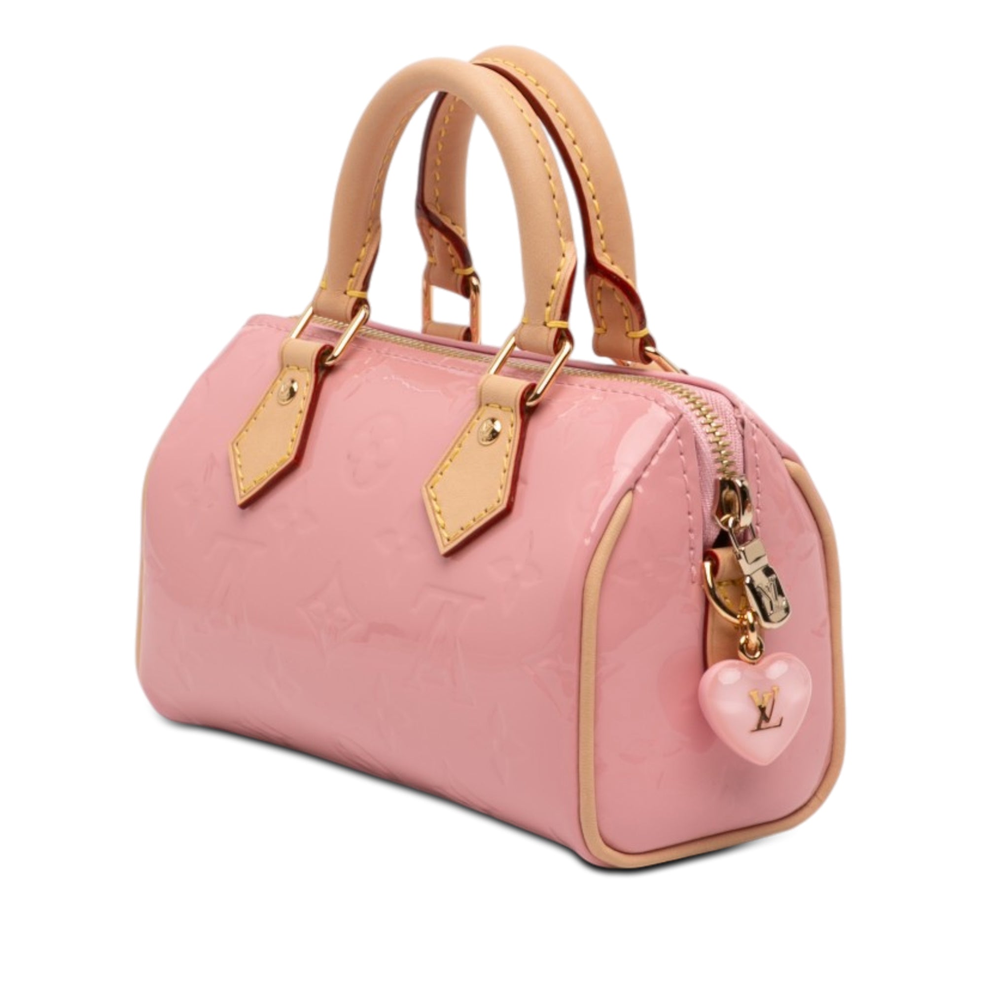 Louis Vuitton Monogram Vernis Nano Speedy Bandouliere - image 2