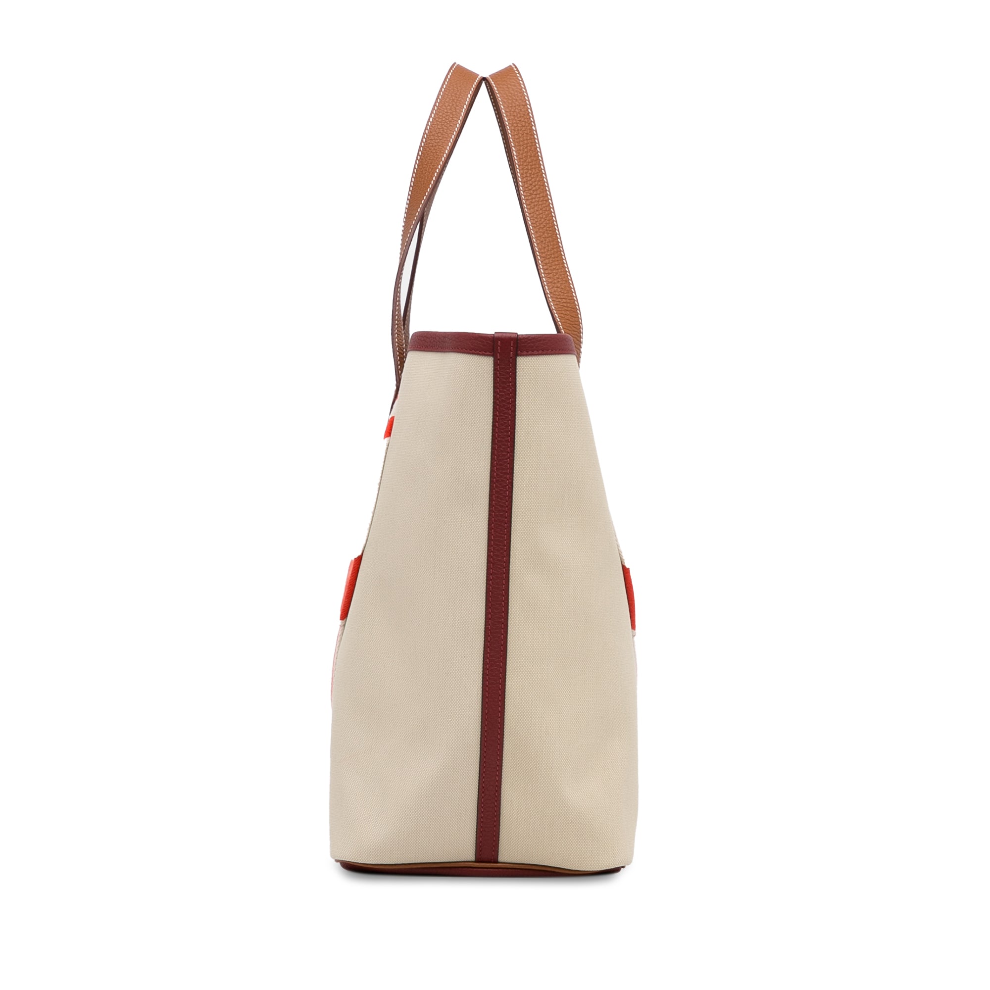 Hermès Canvas Pursangle Tote - image 3