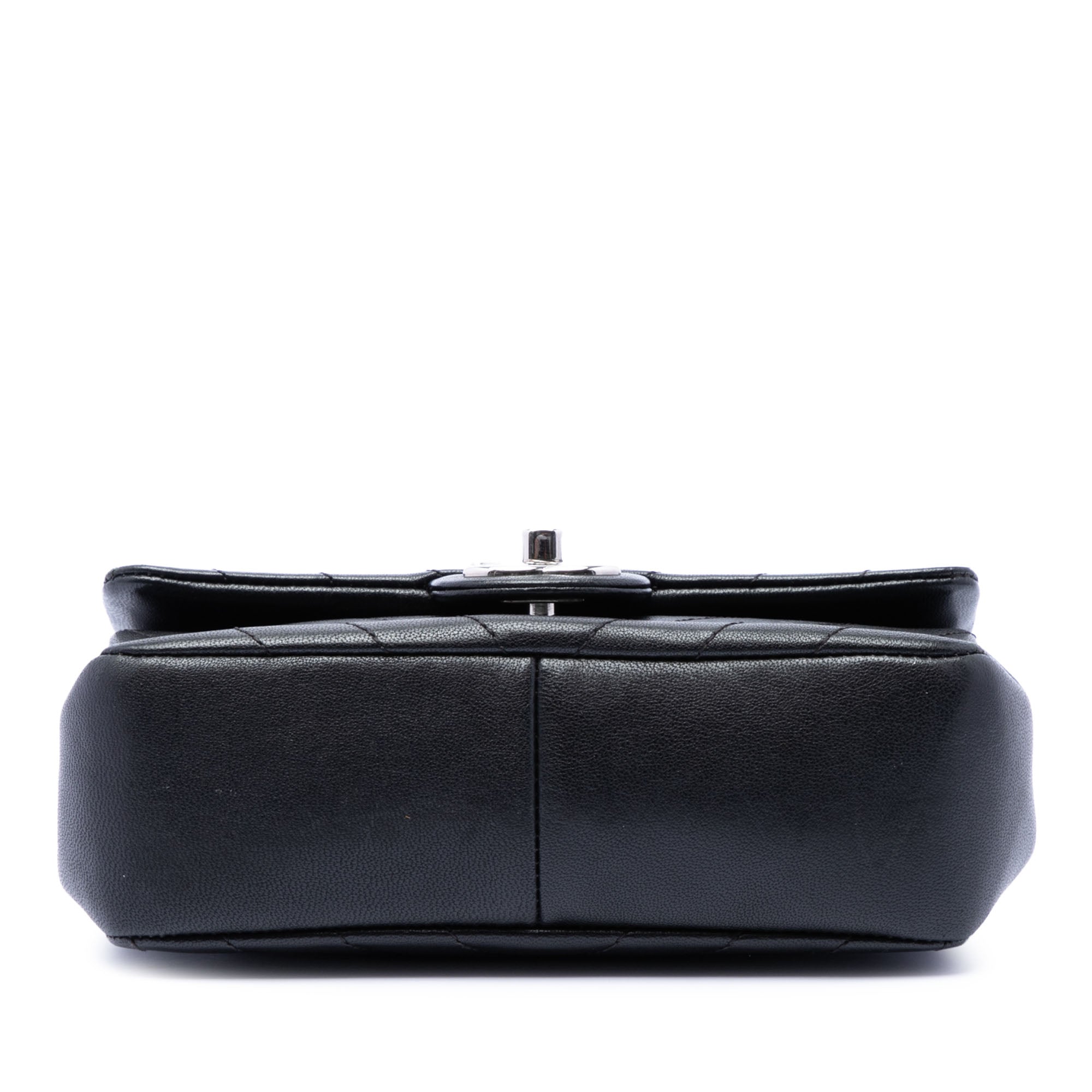 Chanel Mini CC Chevron Calfskin Single Flap - image 3