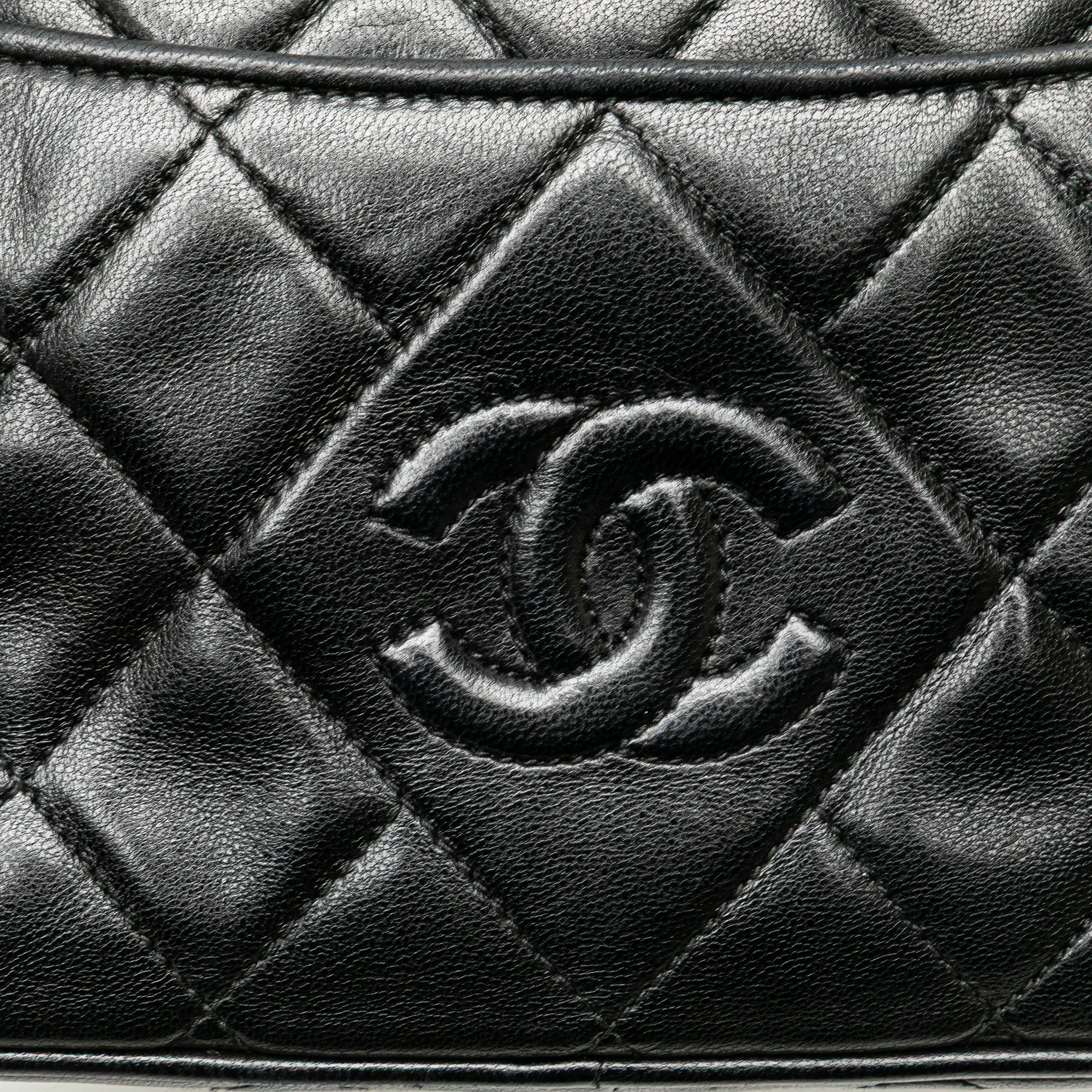Chanel Mini CC Diamond Quilted Lambskin Tassel Camera Bag - image 9