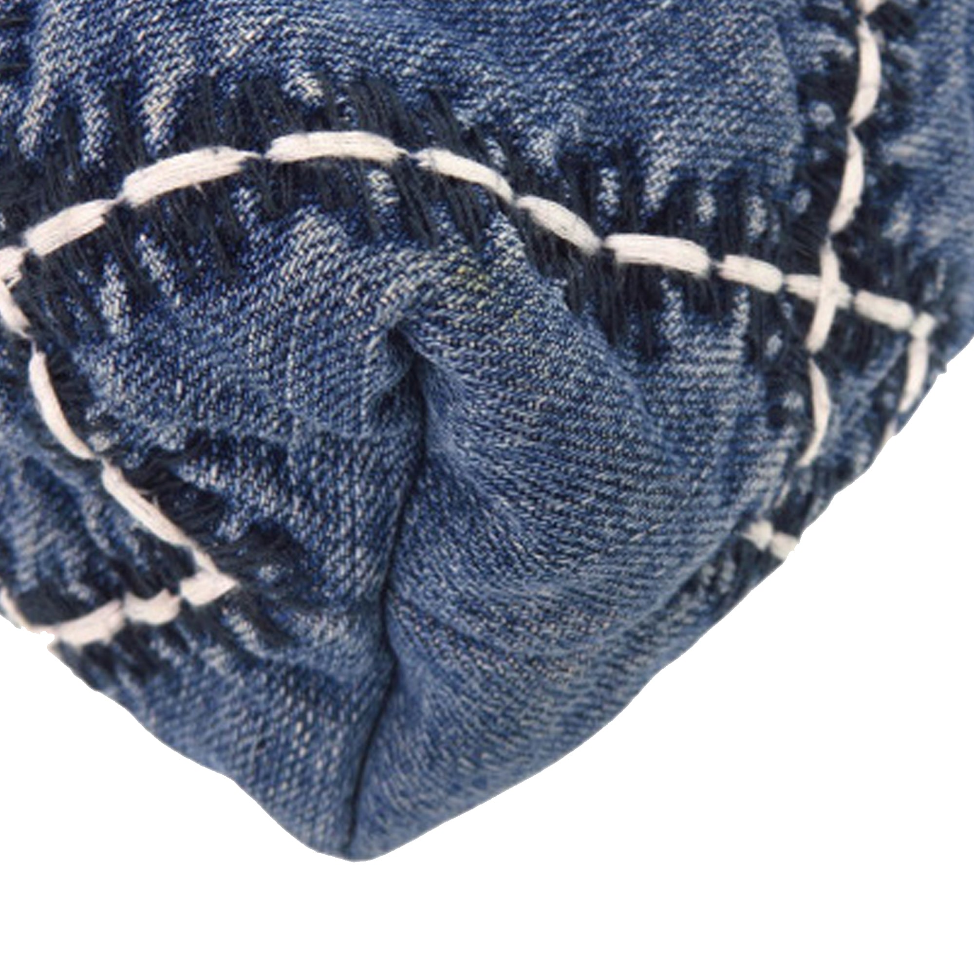 Chanel Mini Denim Stitched 22 Handbag - image 10