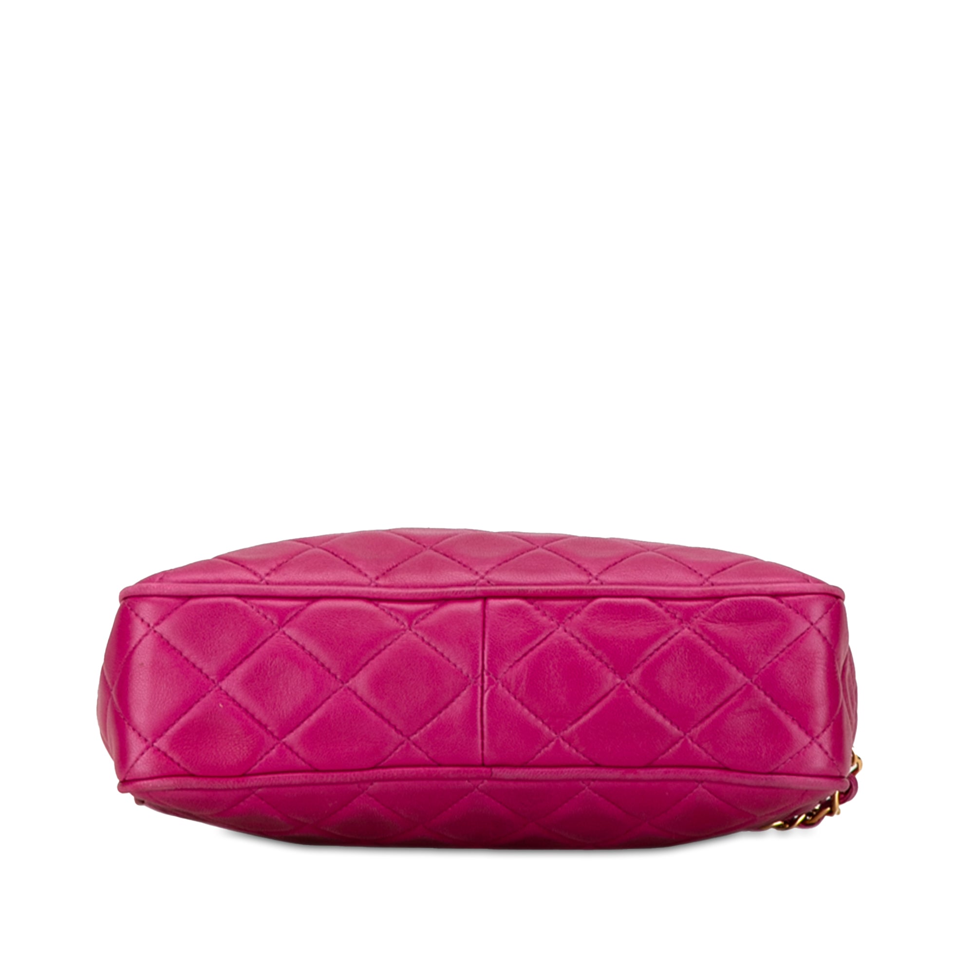 Chanel CC Quilted Lambskin Tassel Crossbody - image 4