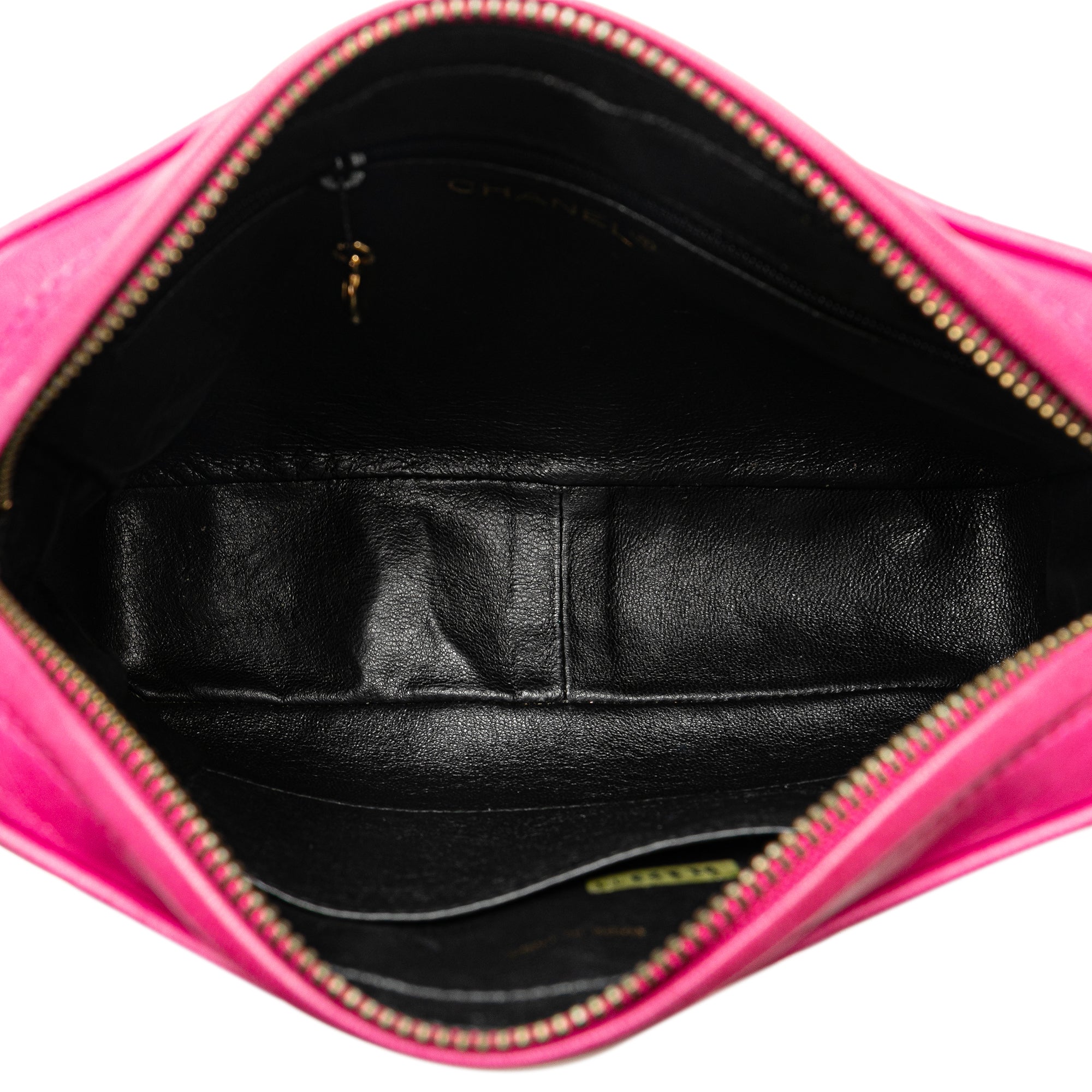 Chanel CC Quilted Lambskin Tassel Crossbody - image 5