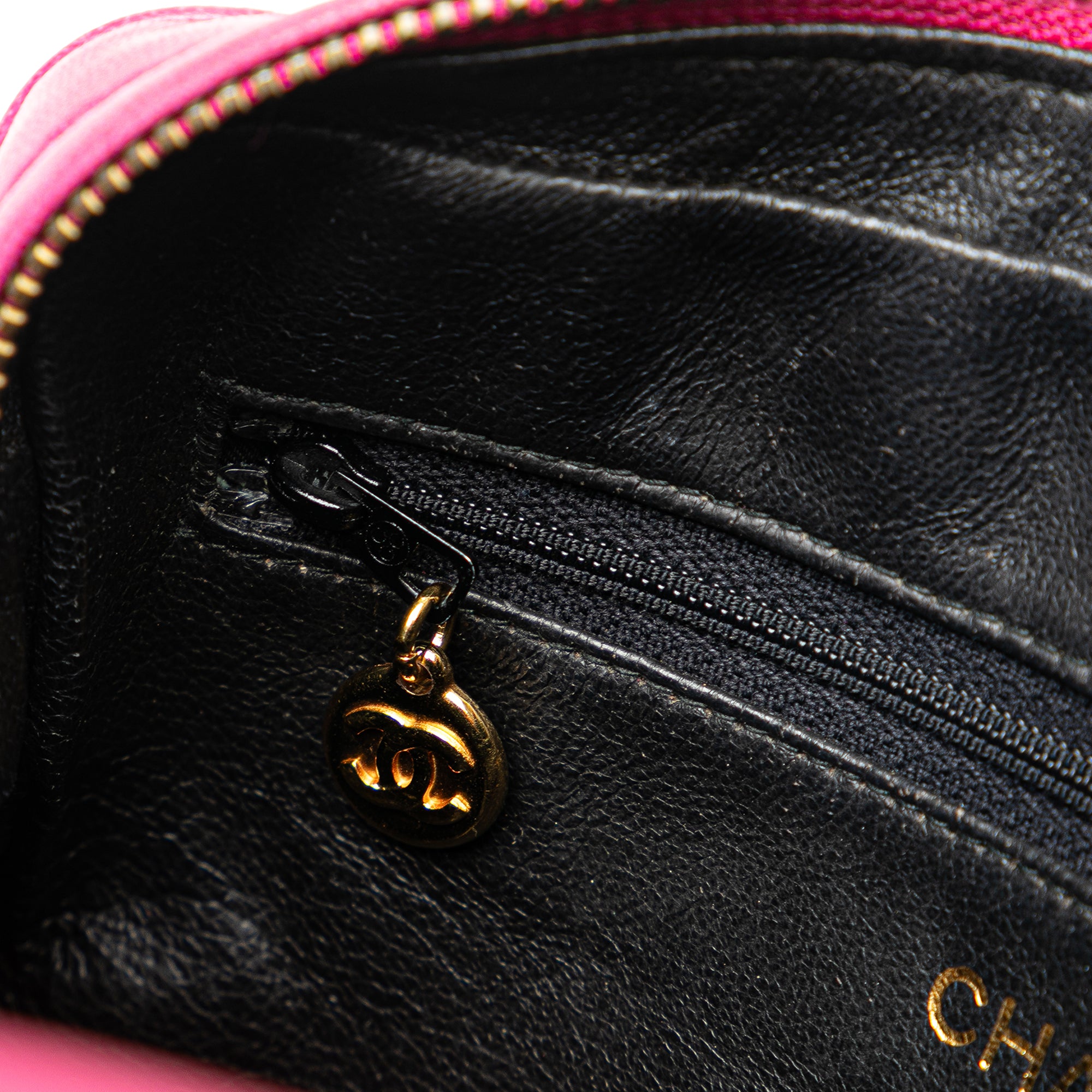 Chanel CC Quilted Lambskin Tassel Crossbody - image 9