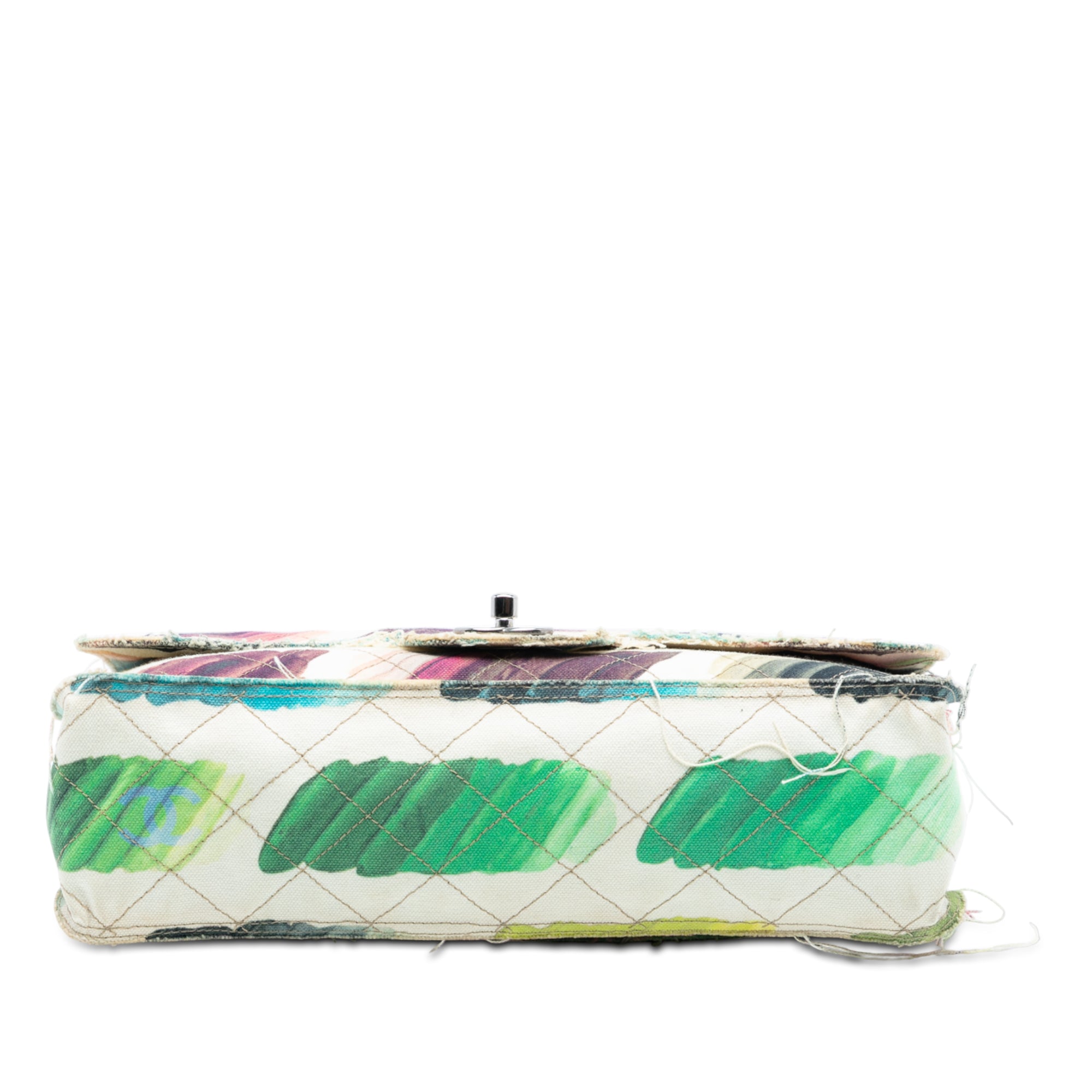 Chanel Diamond Stitch Canvas Watercolor Colorama Flap - image 3