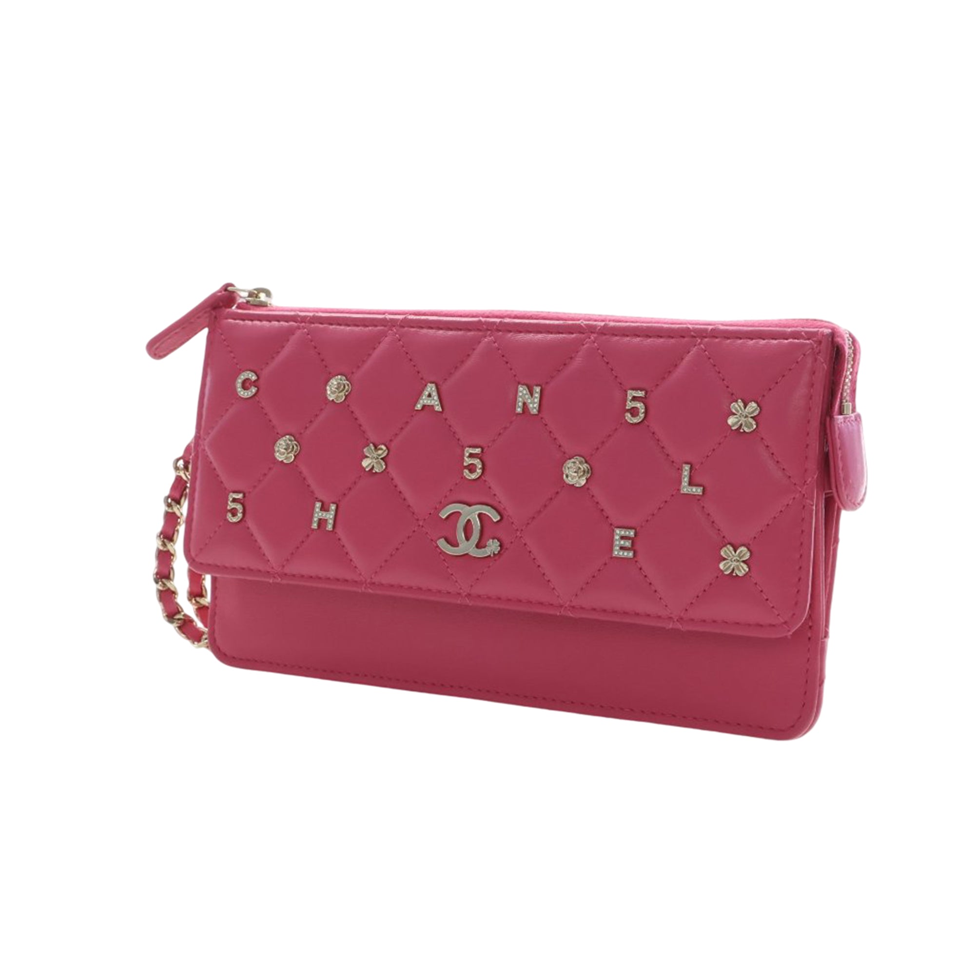Chanel Quilted Lambskin All About Chanel Clutch On Chain - image 10
