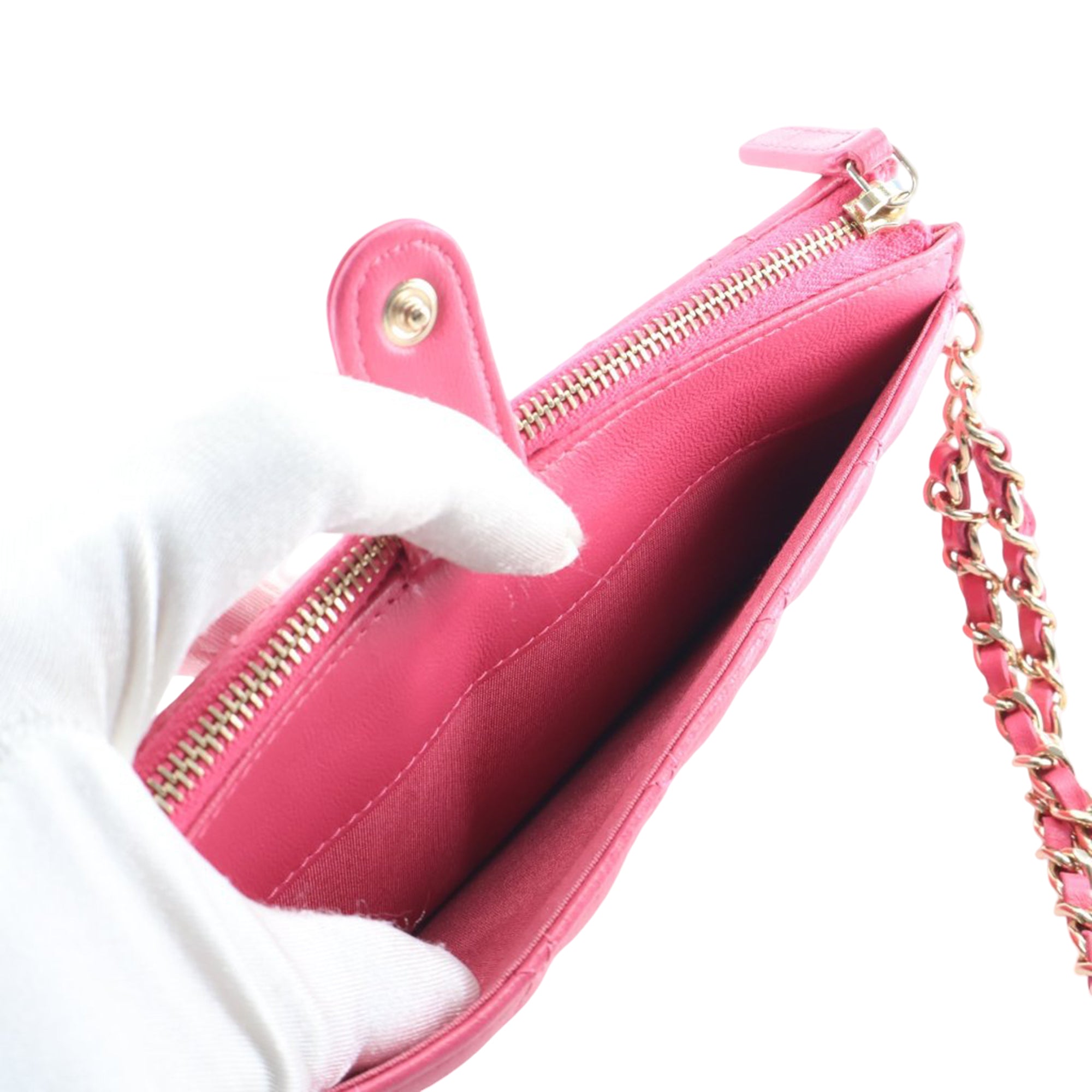 Chanel Quilted Lambskin All About Chanel Clutch On Chain - image 4