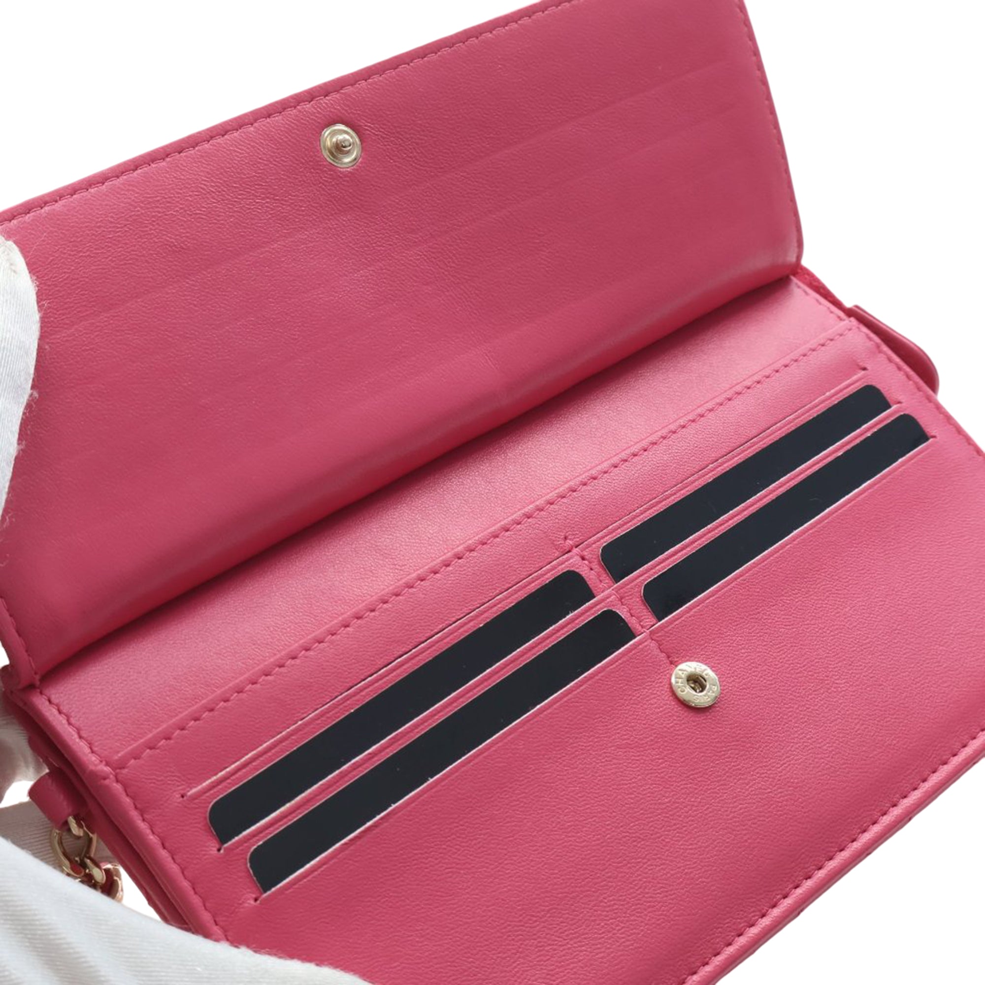 Chanel Quilted Lambskin All About Chanel Clutch On Chain - image 6
