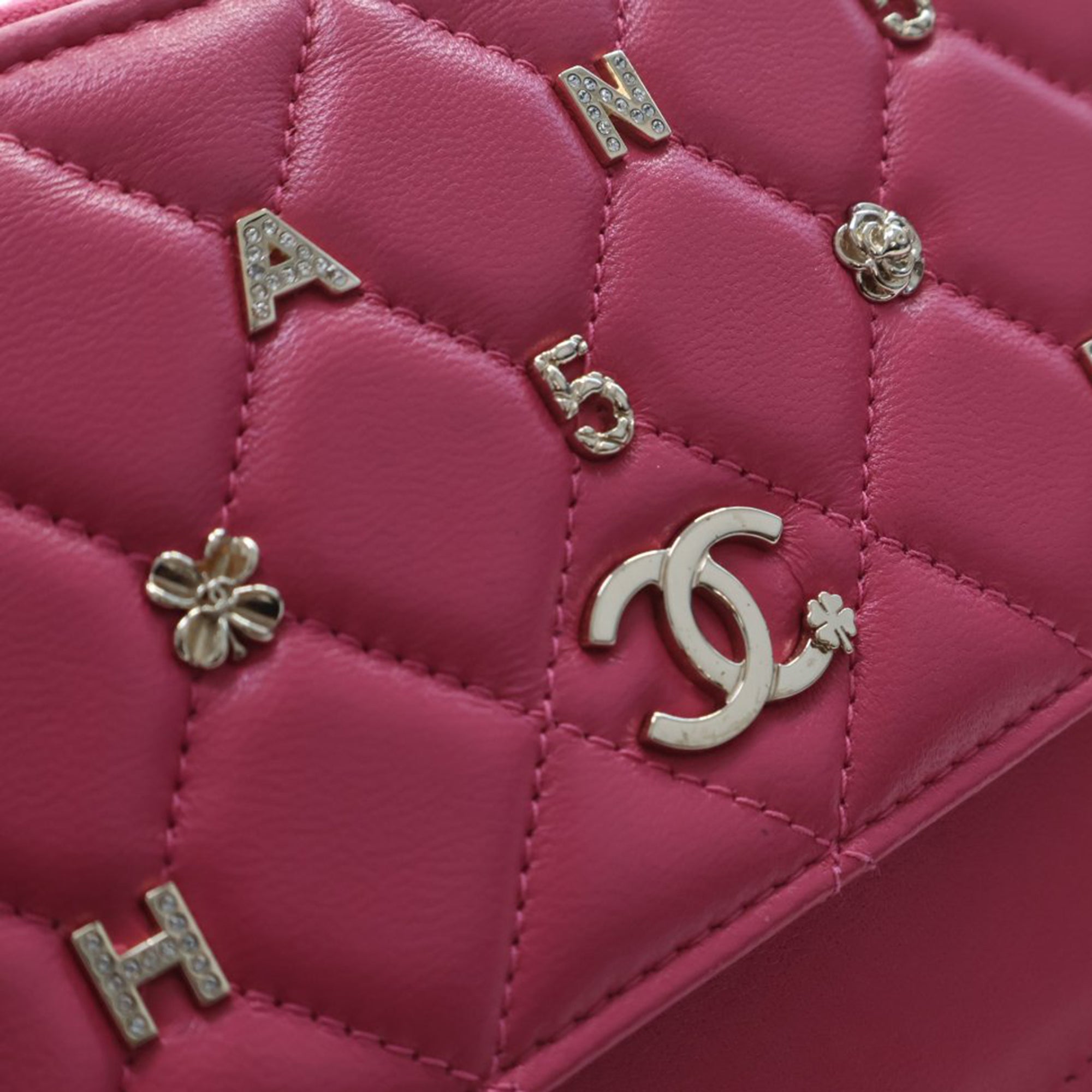 Chanel Quilted Lambskin All About Chanel Clutch On Chain - image 8
