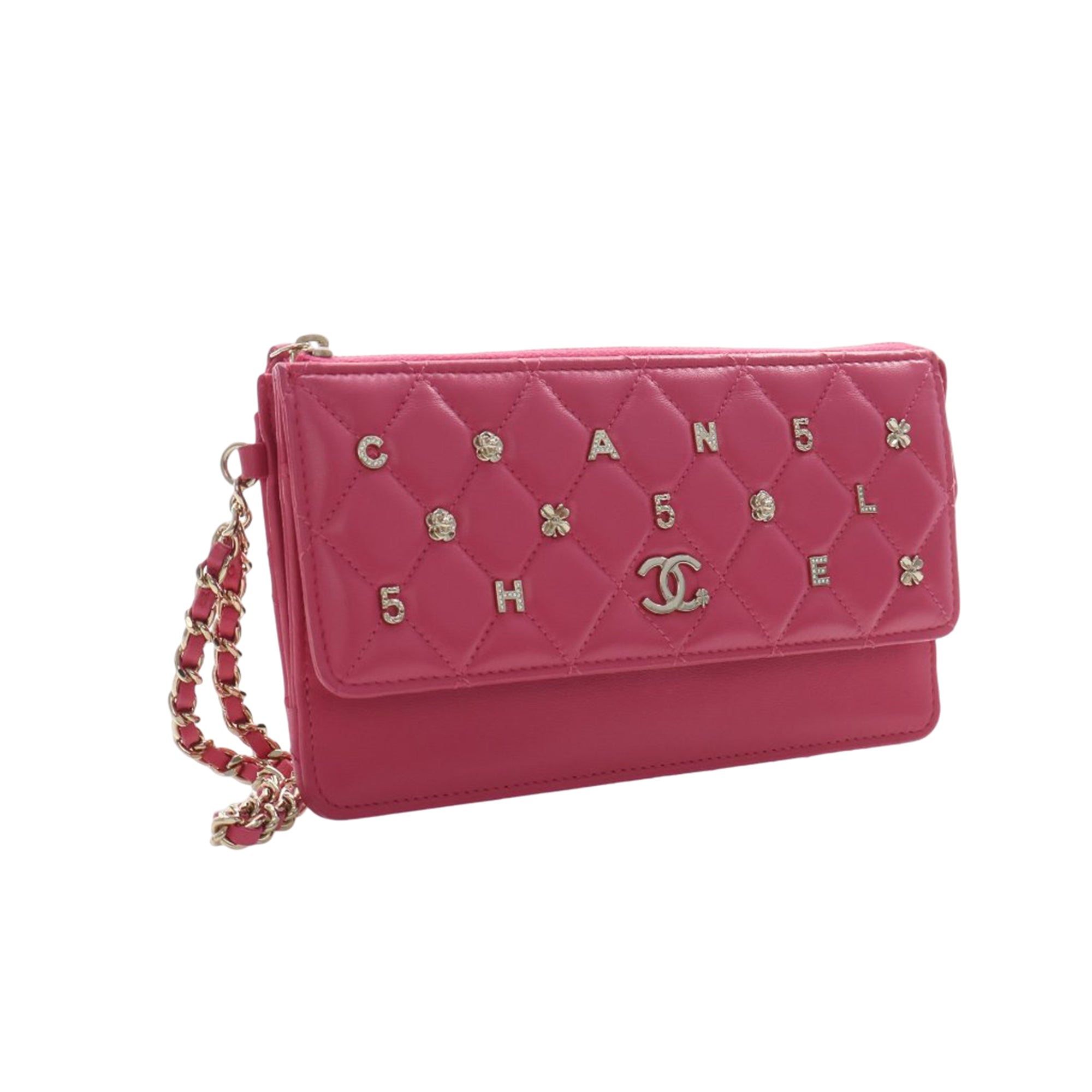 Chanel Quilted Lambskin All About Chanel Clutch On Chain - image 9