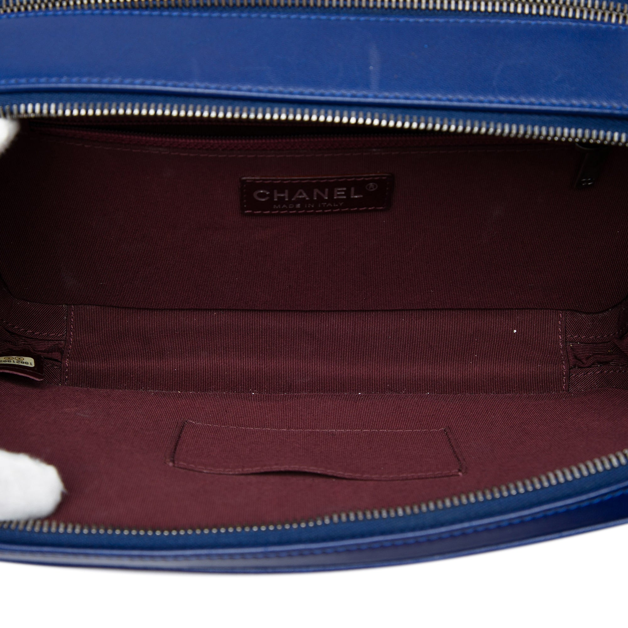 Chanel Large Quilted Lambskin Coco Boy Camera Bag - image 5