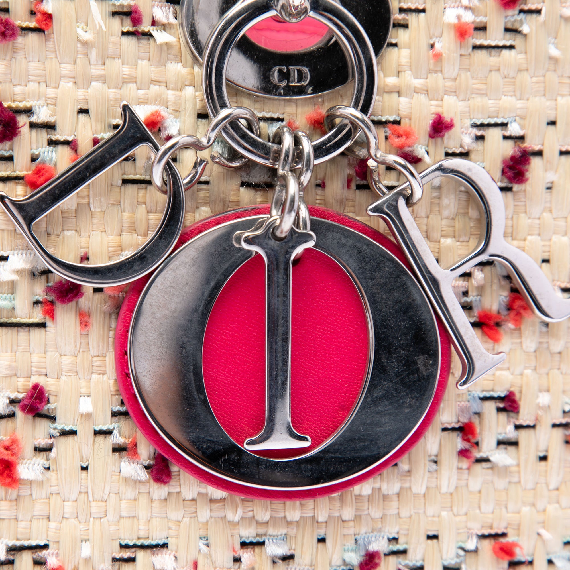 Dior Medium Woven Raffia Lady Dior - image 5