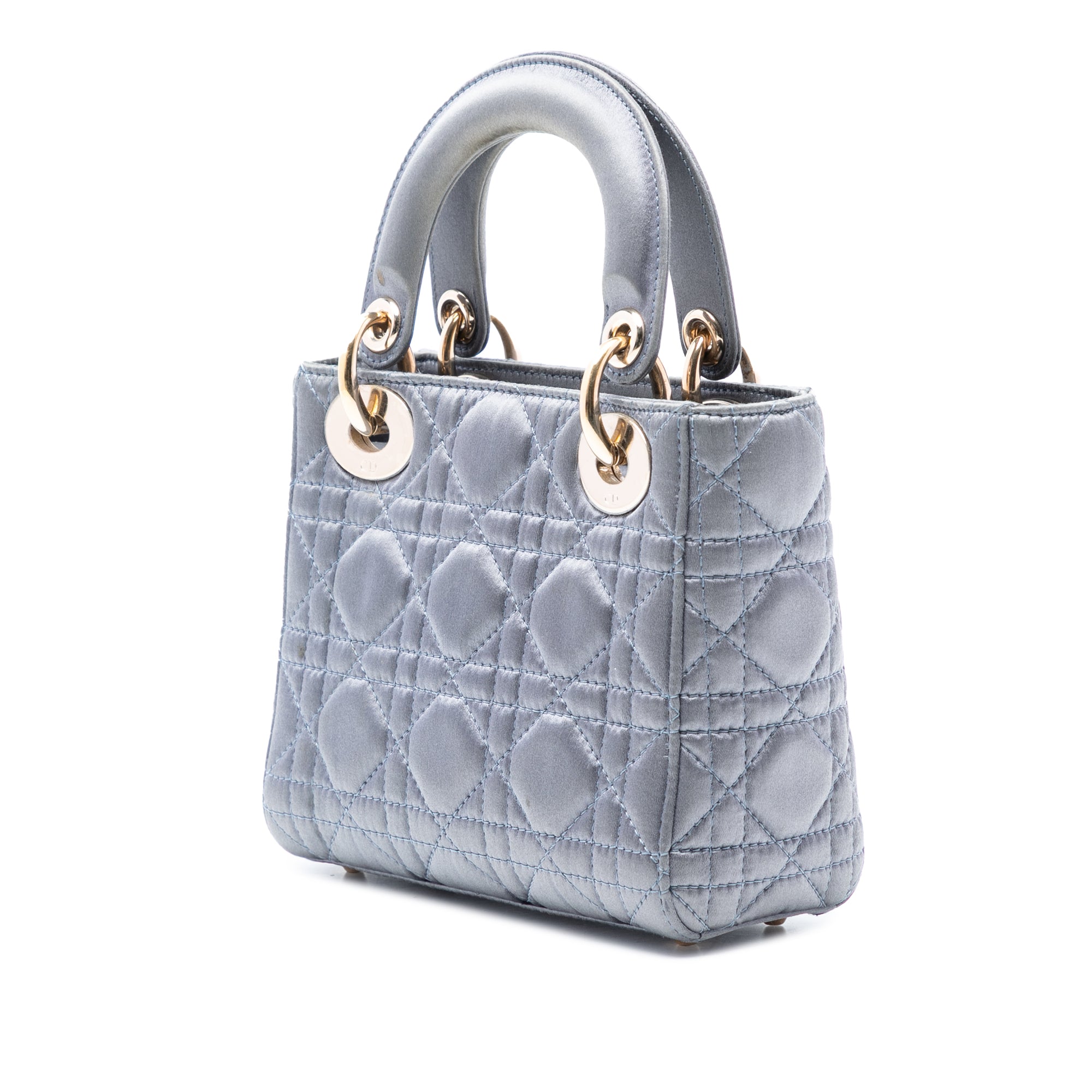Dior Mini Satin Cannage Swarovski Crystal Lady Dior - image 2