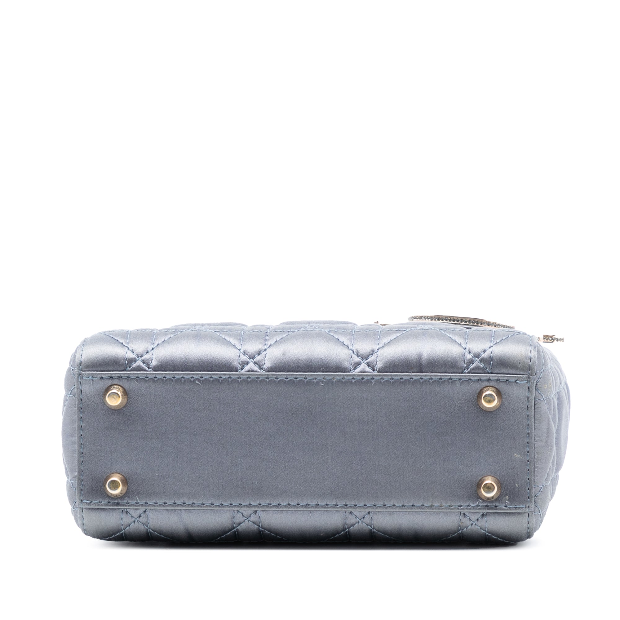 Dior Mini Satin Cannage Swarovski Crystal Lady Dior - image 3