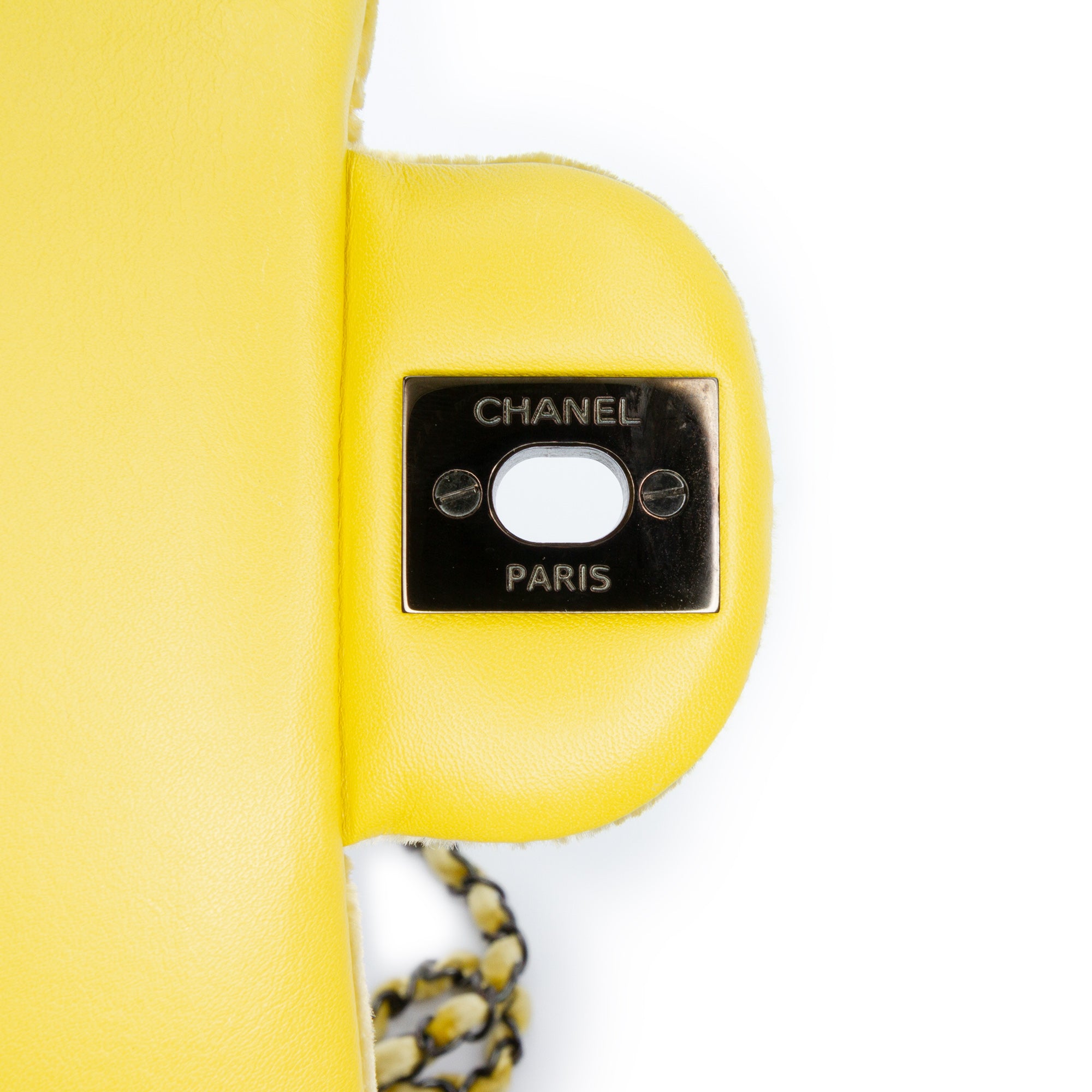 Chanel Mini Rectangular Classic Velvet Single Flap - image 7