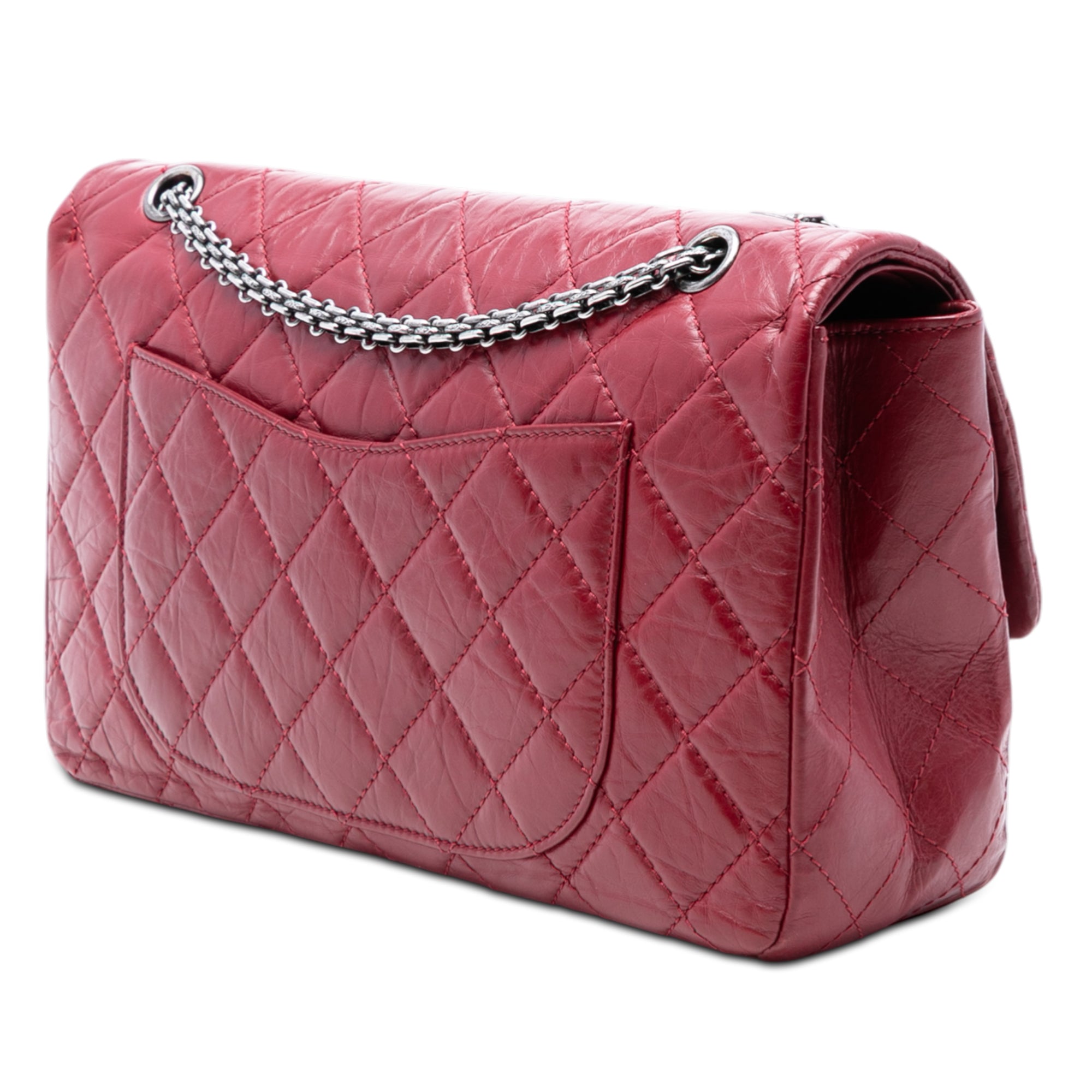 Chanel Quilted Aged Calfskin Reissue 2.55 Double Flap 227 - image 2