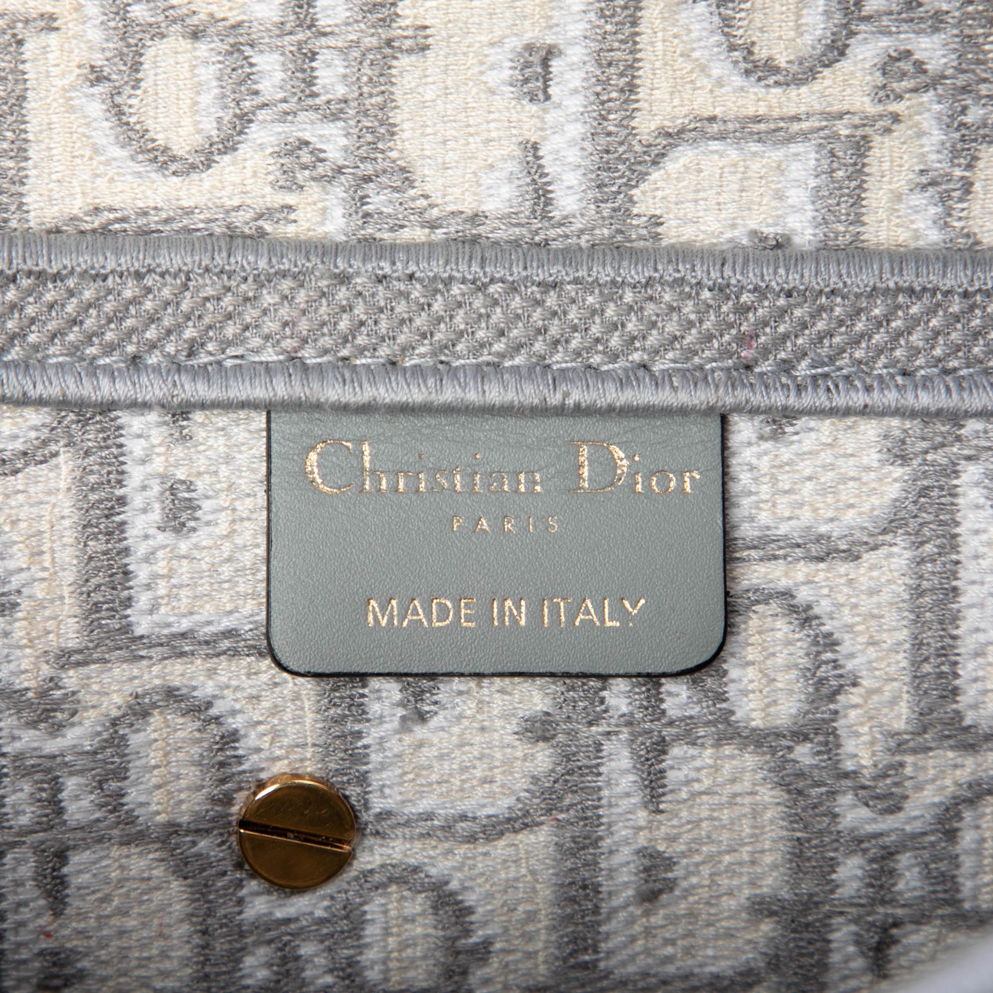 Dior Oblique Embroidered Canvas Saddle Bag - image 5