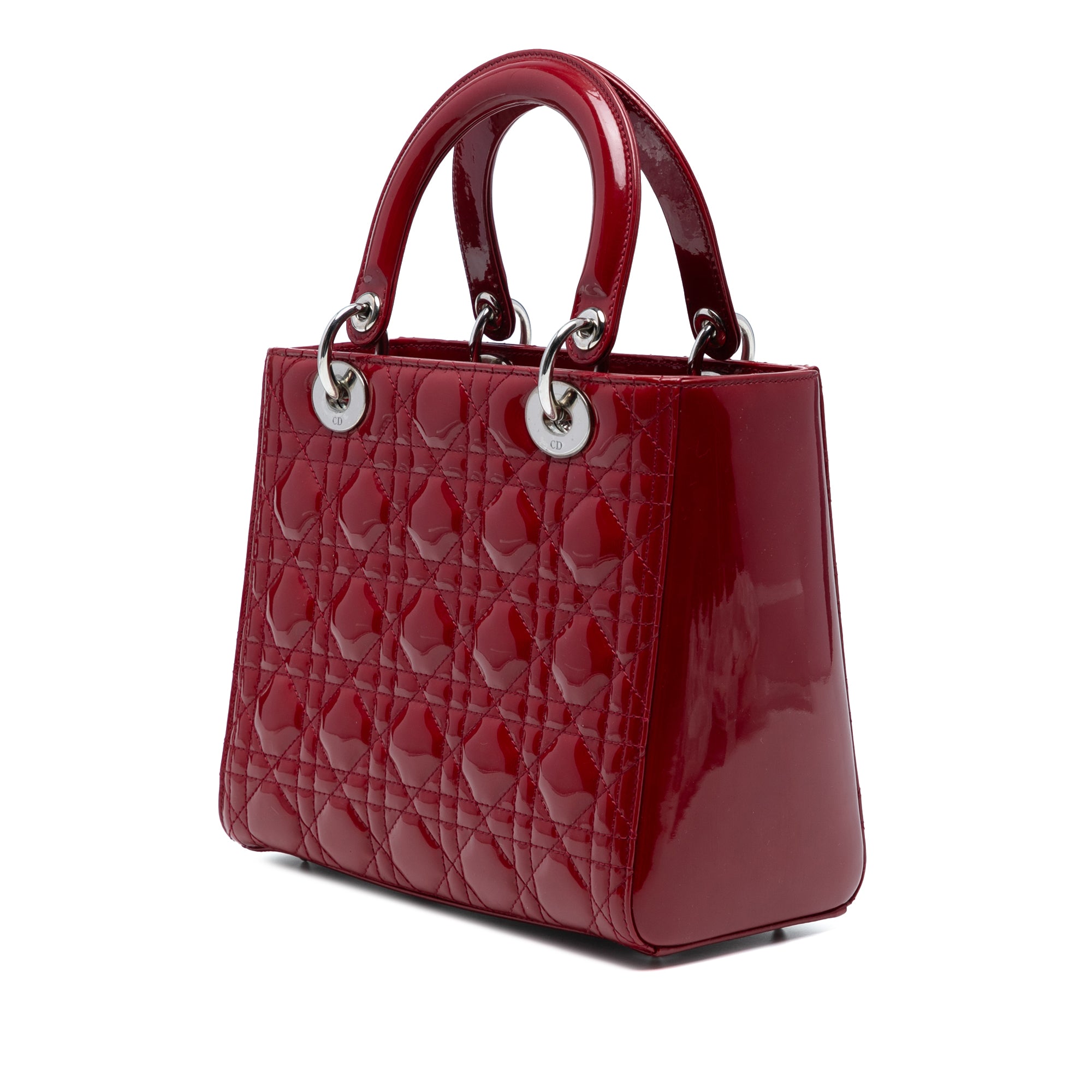 Dior Medium Patent Cannage Lady Dior - image 2