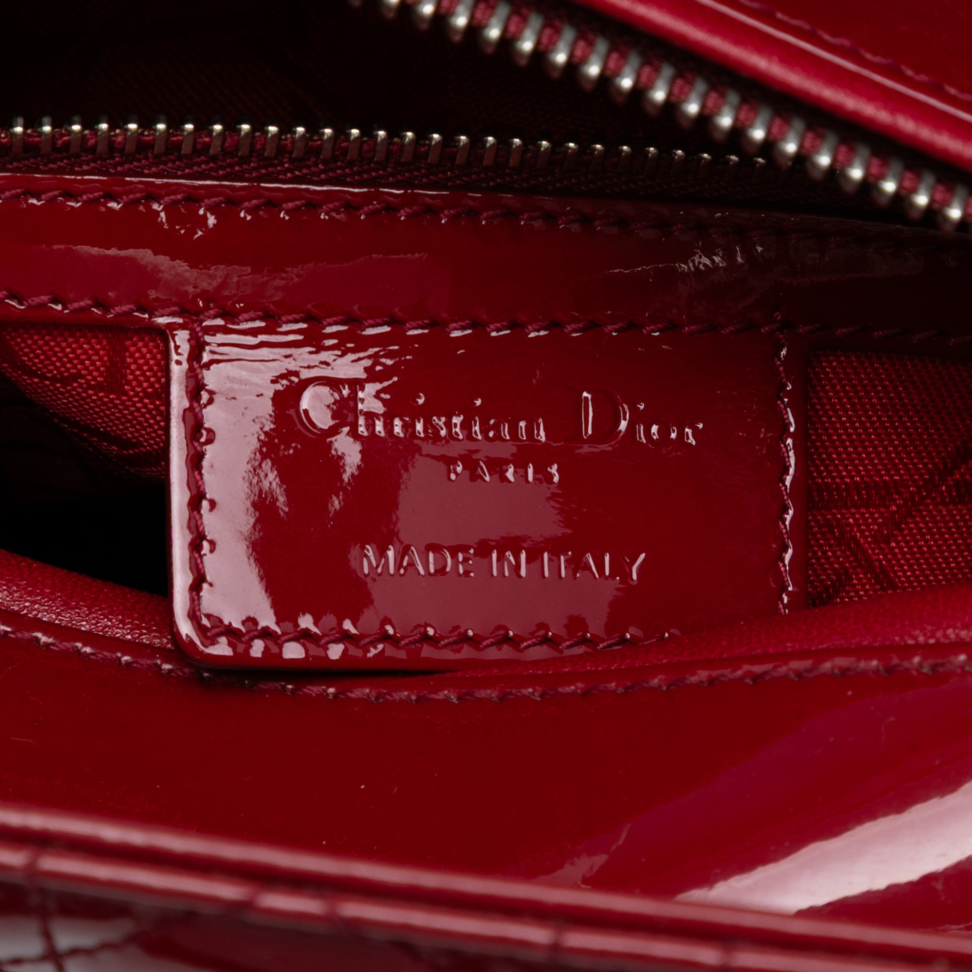 Dior Medium Patent Cannage Lady Dior - image 5