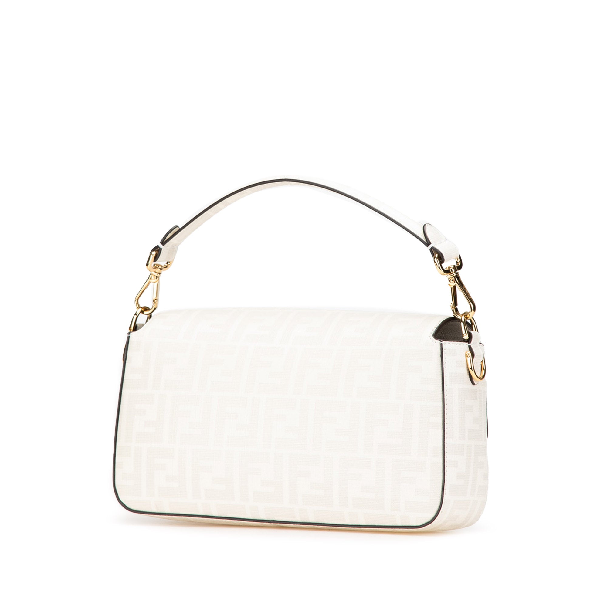 Fendi Zucca Graphic Print Coated Canvas Bikini Girls Baguette Satchel - image 2