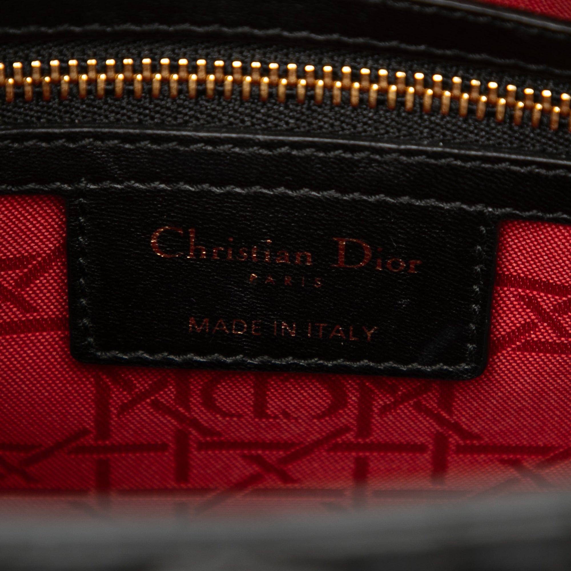 Dior Medium Lambskin Cannage Lady Dior - image 5