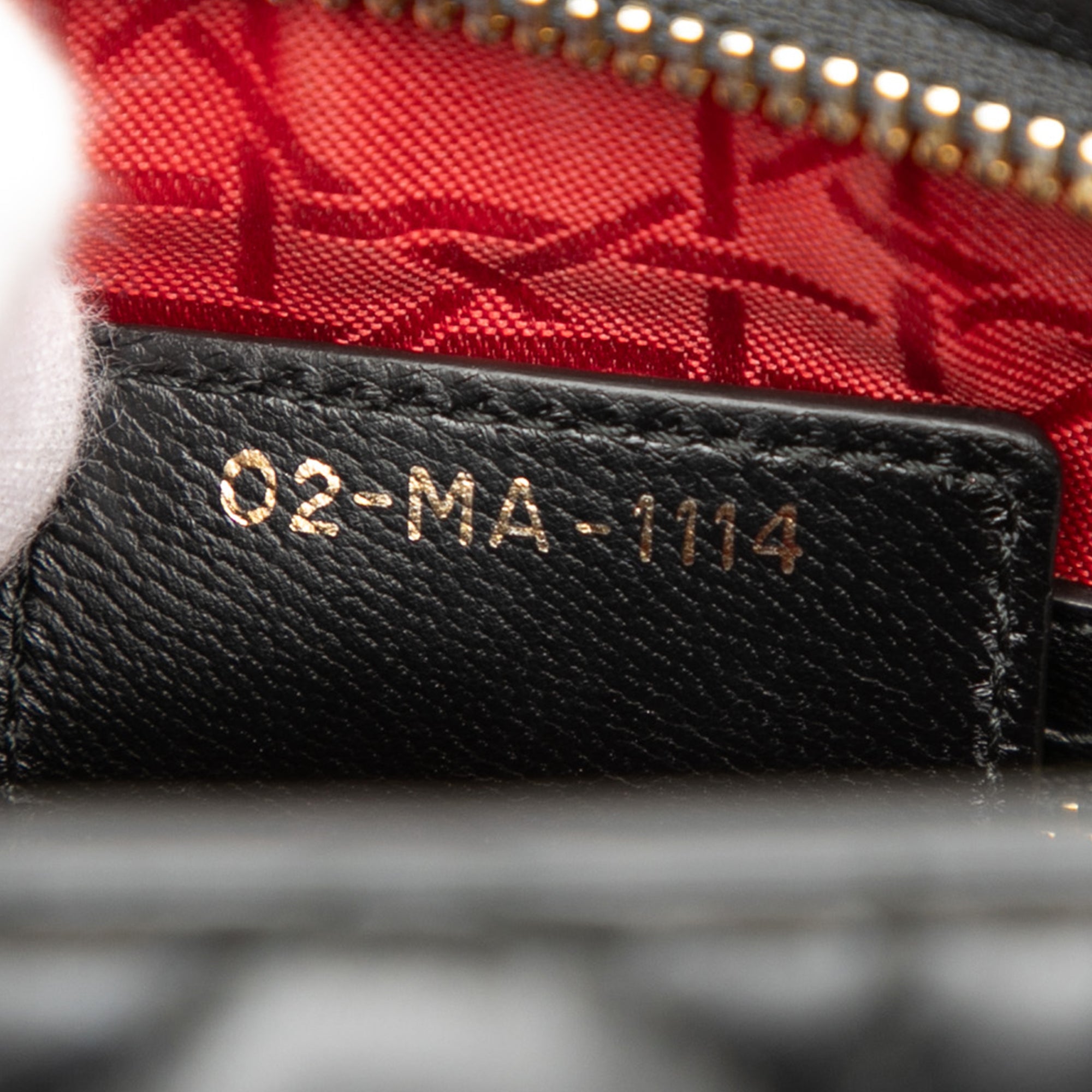Dior Medium Lambskin Cannage Lady Dior - image 6
