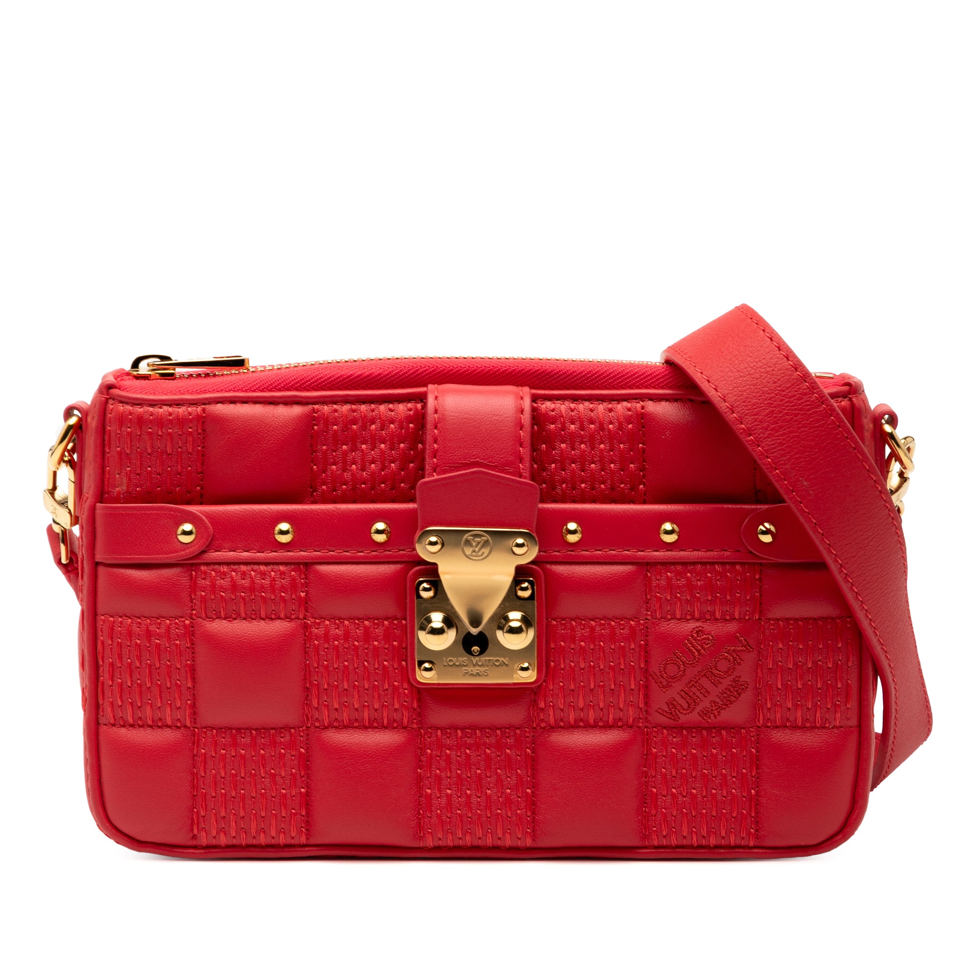 Louis Vuitton Damier Quilt Lambskin Troca Pochette - image 1