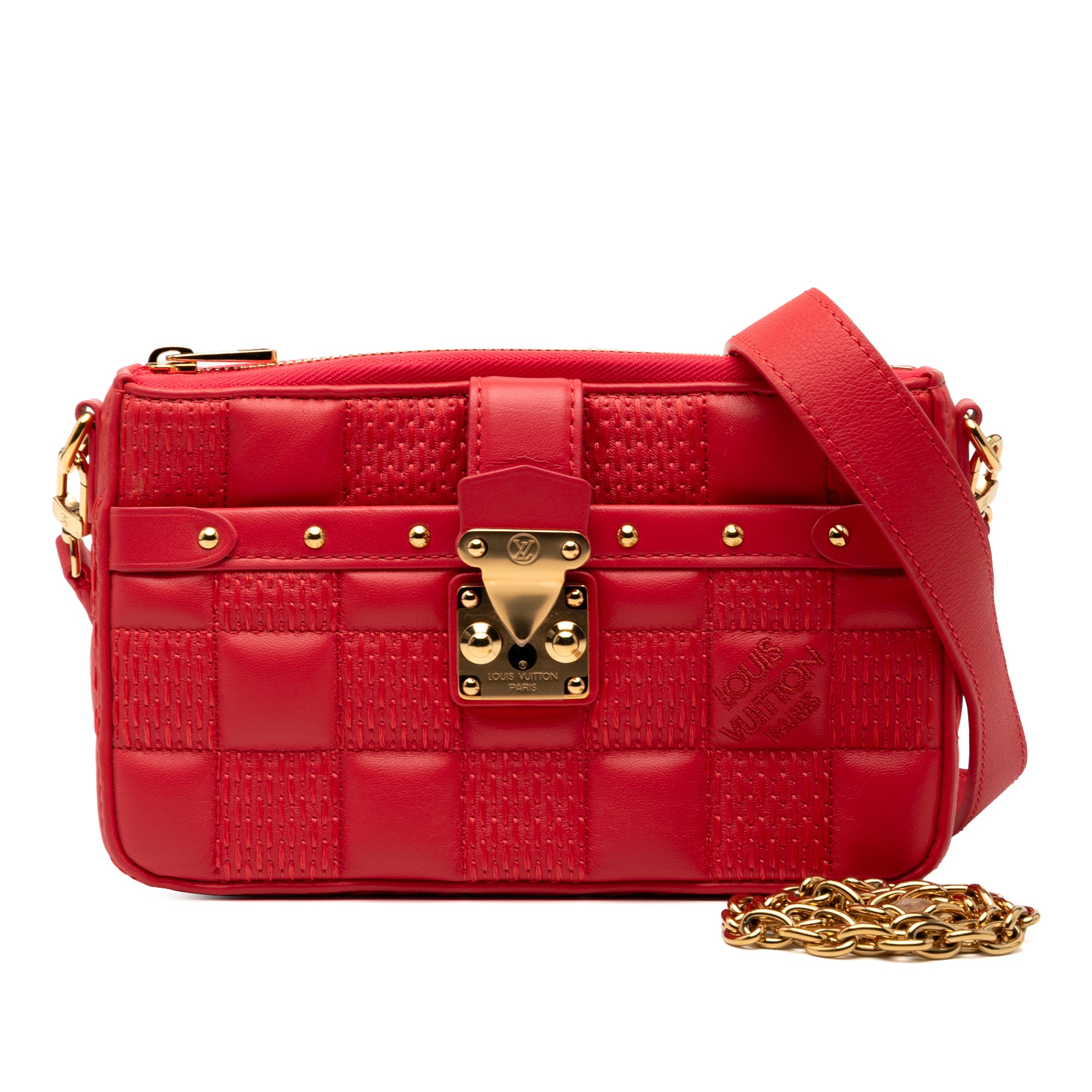 Louis Vuitton Damier Quilt Lambskin Troca Pochette - image 7