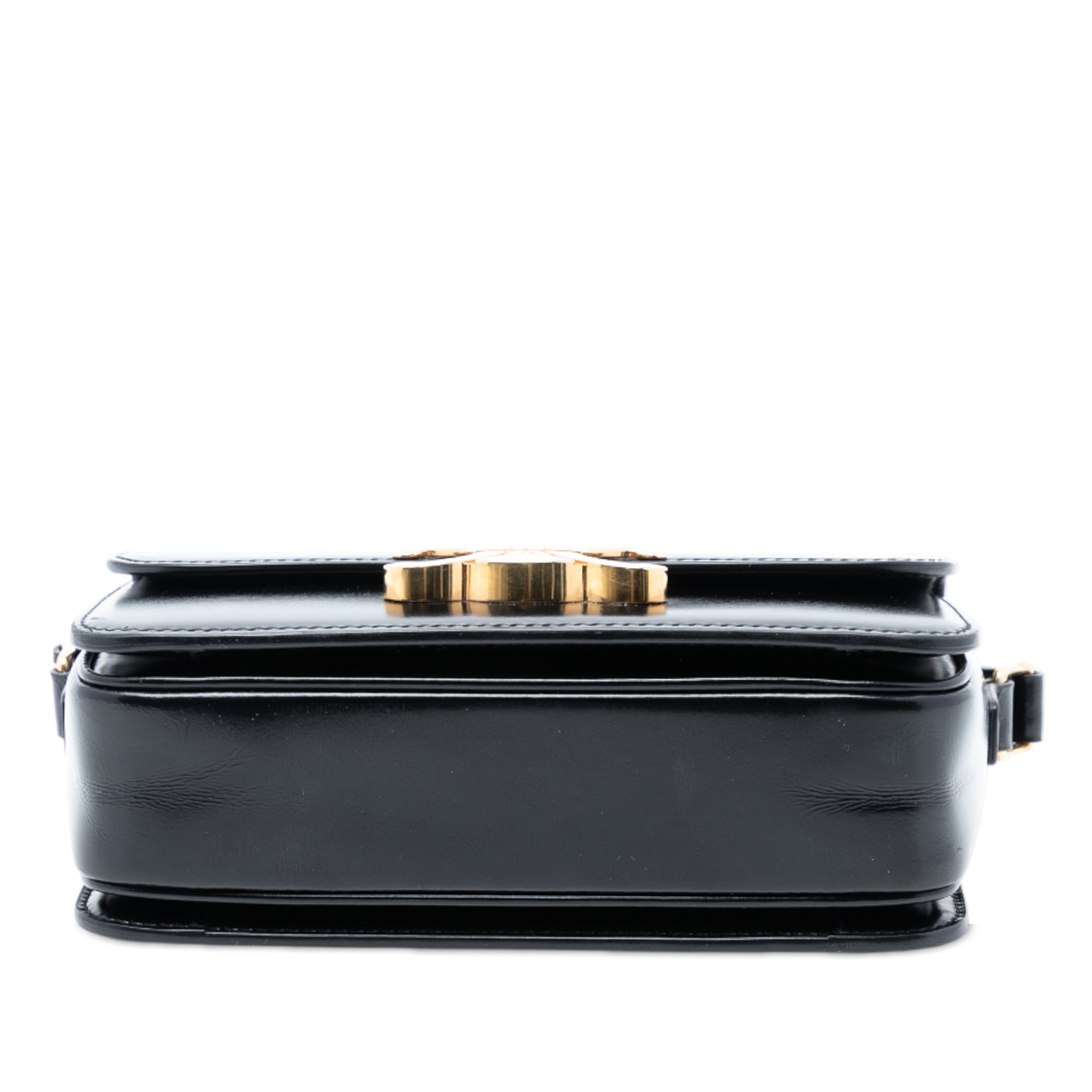 Celine Teen Shiny Calfskin Triomphe Crossbody - image 3