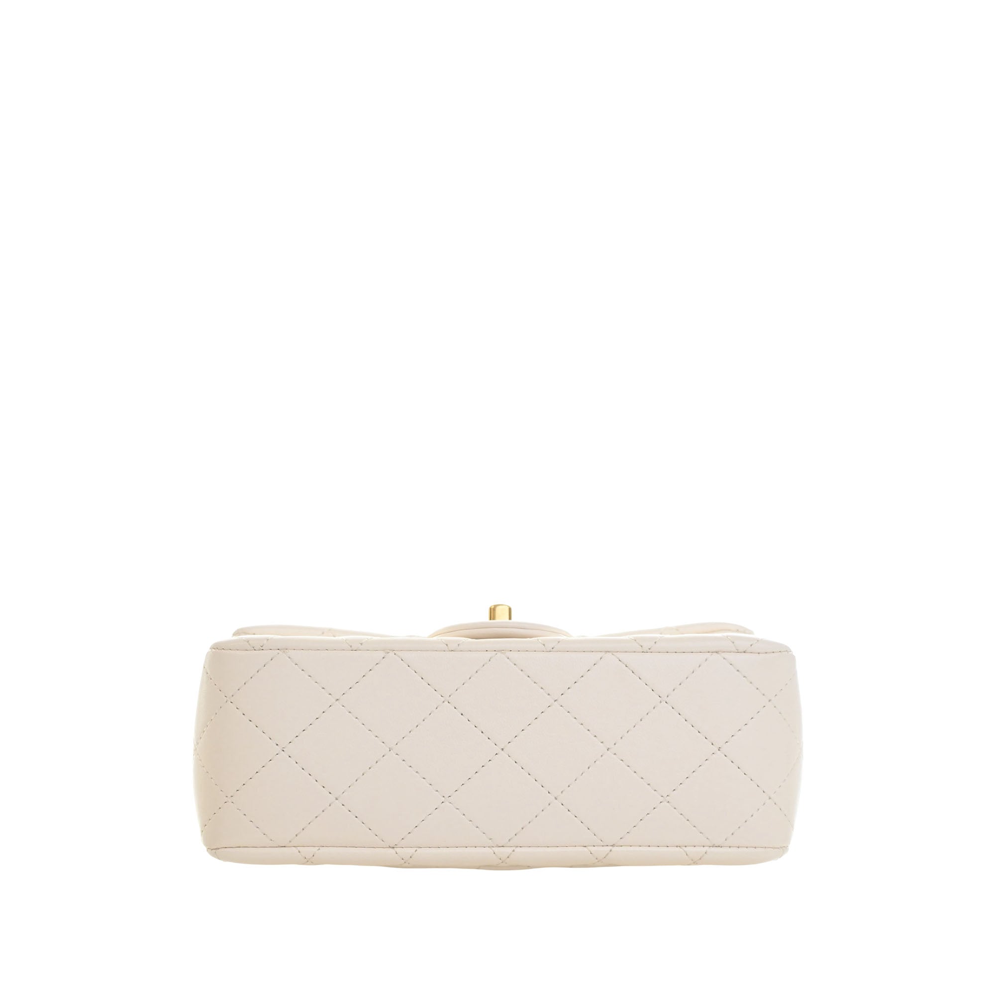 Chanel Mini Rectangular Classic Lambskin Pearl Crush Single Flap - image 3