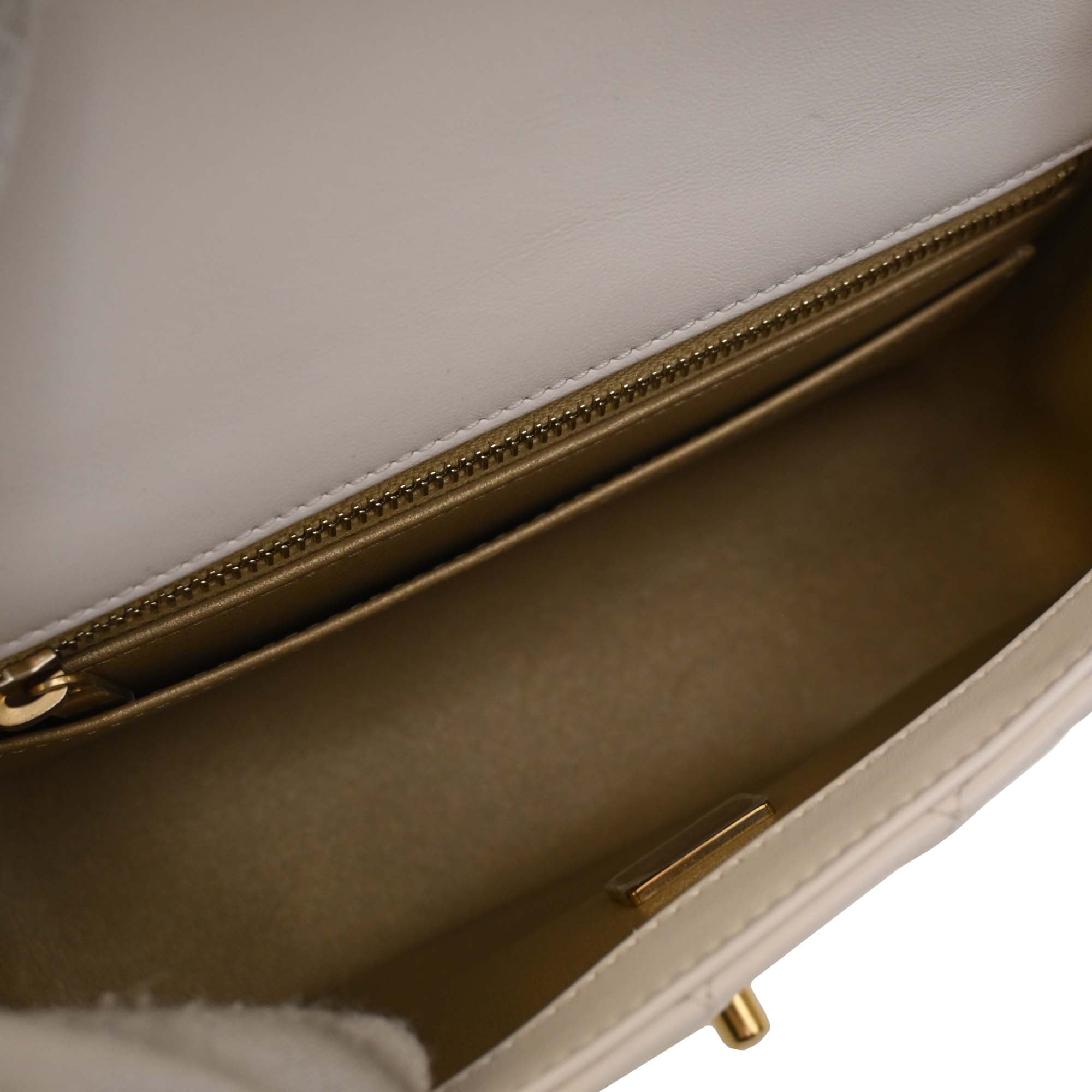 Chanel Mini Rectangular Classic Lambskin Pearl Crush Single Flap - image 4