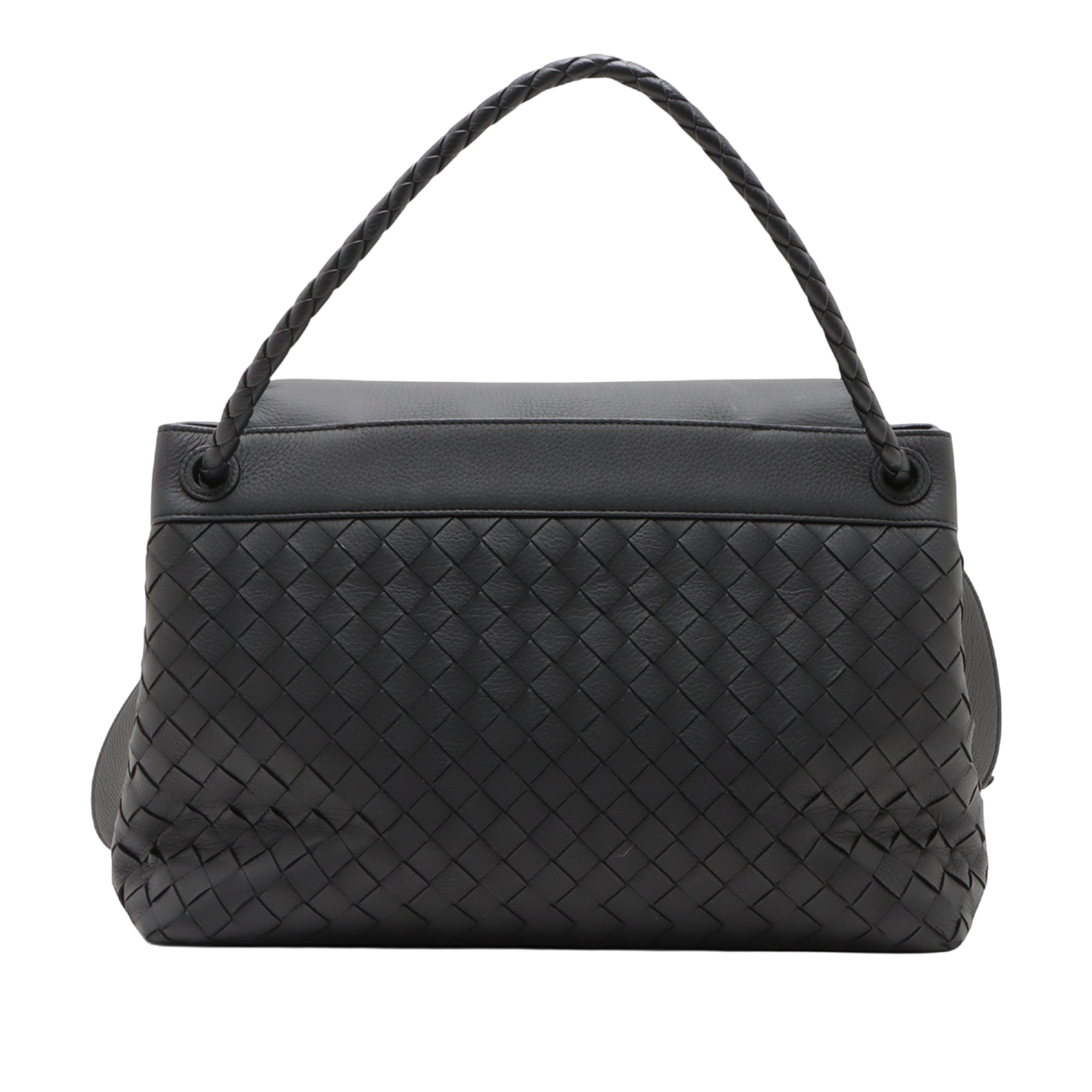 Bottega Veneta Large Calfskin Intrecciato Andiamo Satchel - image 2