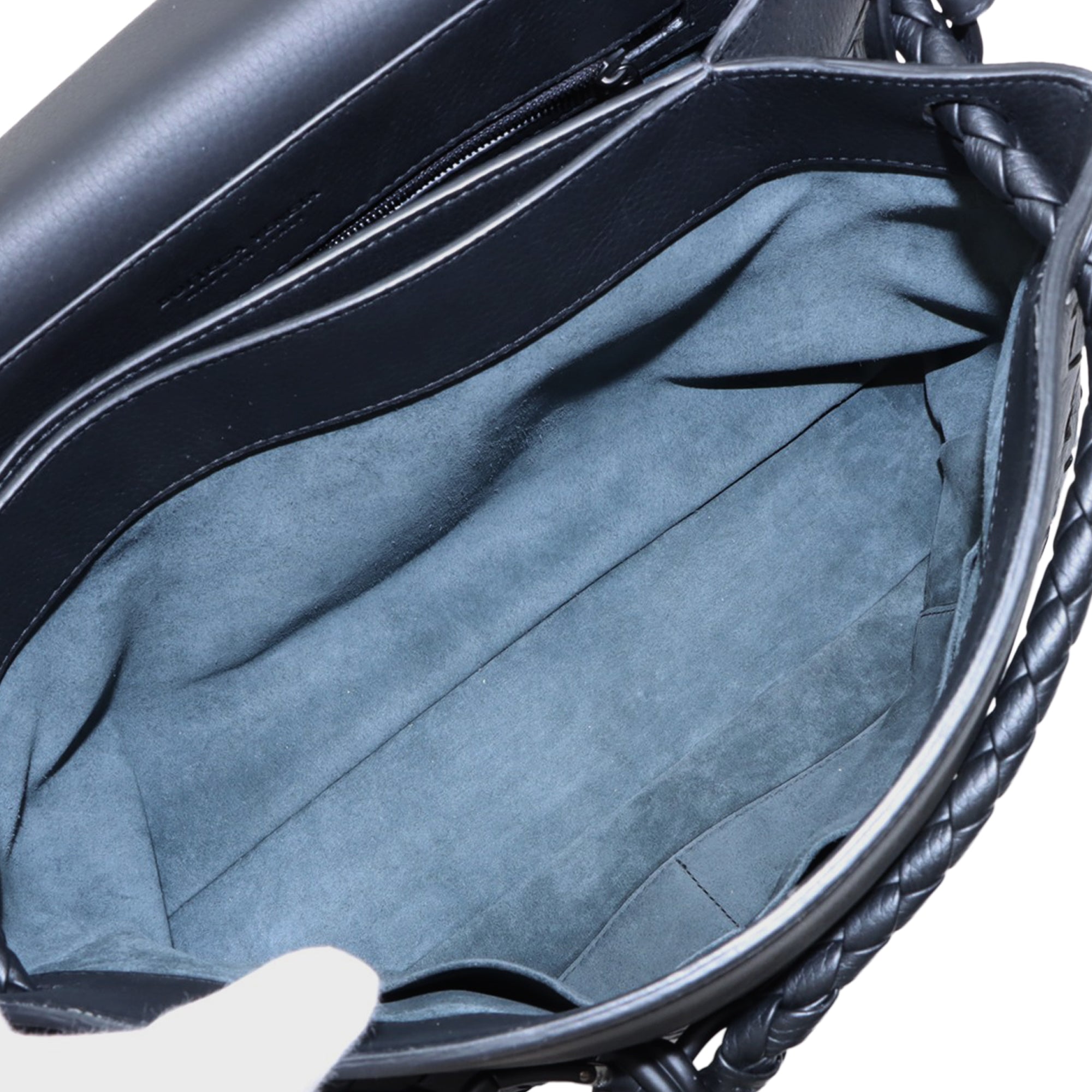 Bottega Veneta Large Calfskin Intrecciato Andiamo Satchel - image 5
